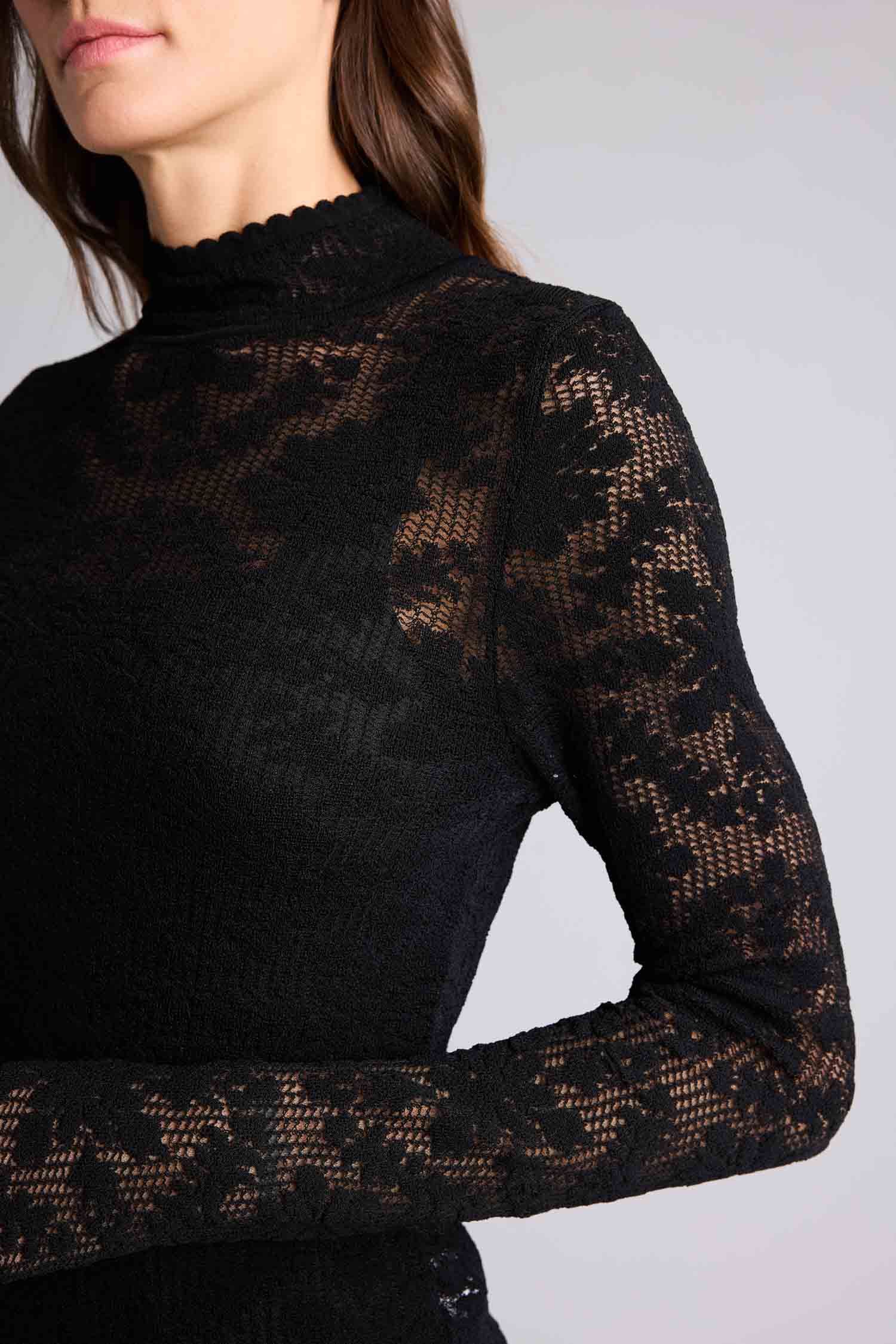 DeFacto Slim Fit Dar Kesim Balıkçı Yaka Desenli İnce Triko Kazak görsel 4