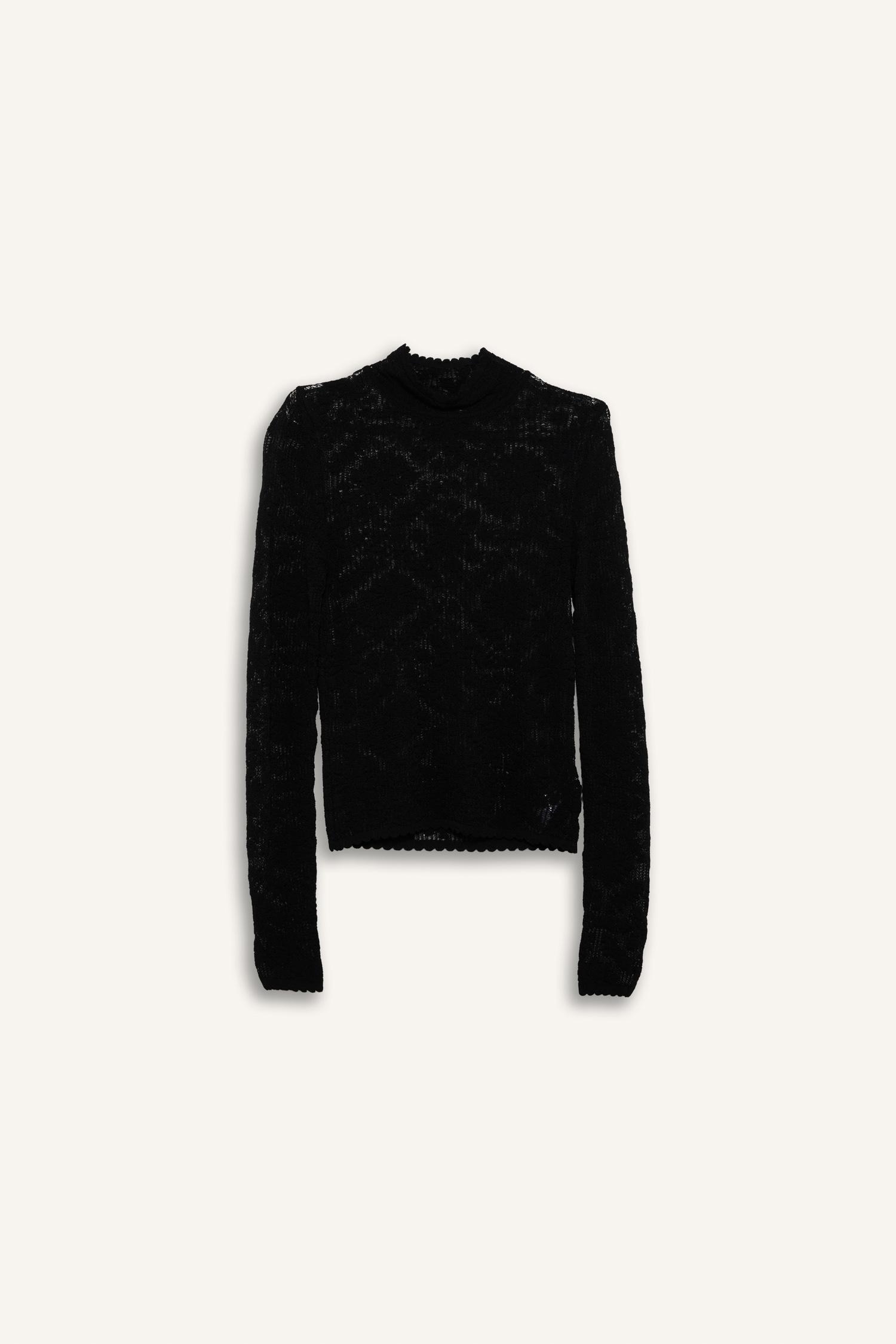 DeFacto Slim Fit Dar Kesim Balıkçı Yaka Desenli İnce Triko Kazak görsel 6
