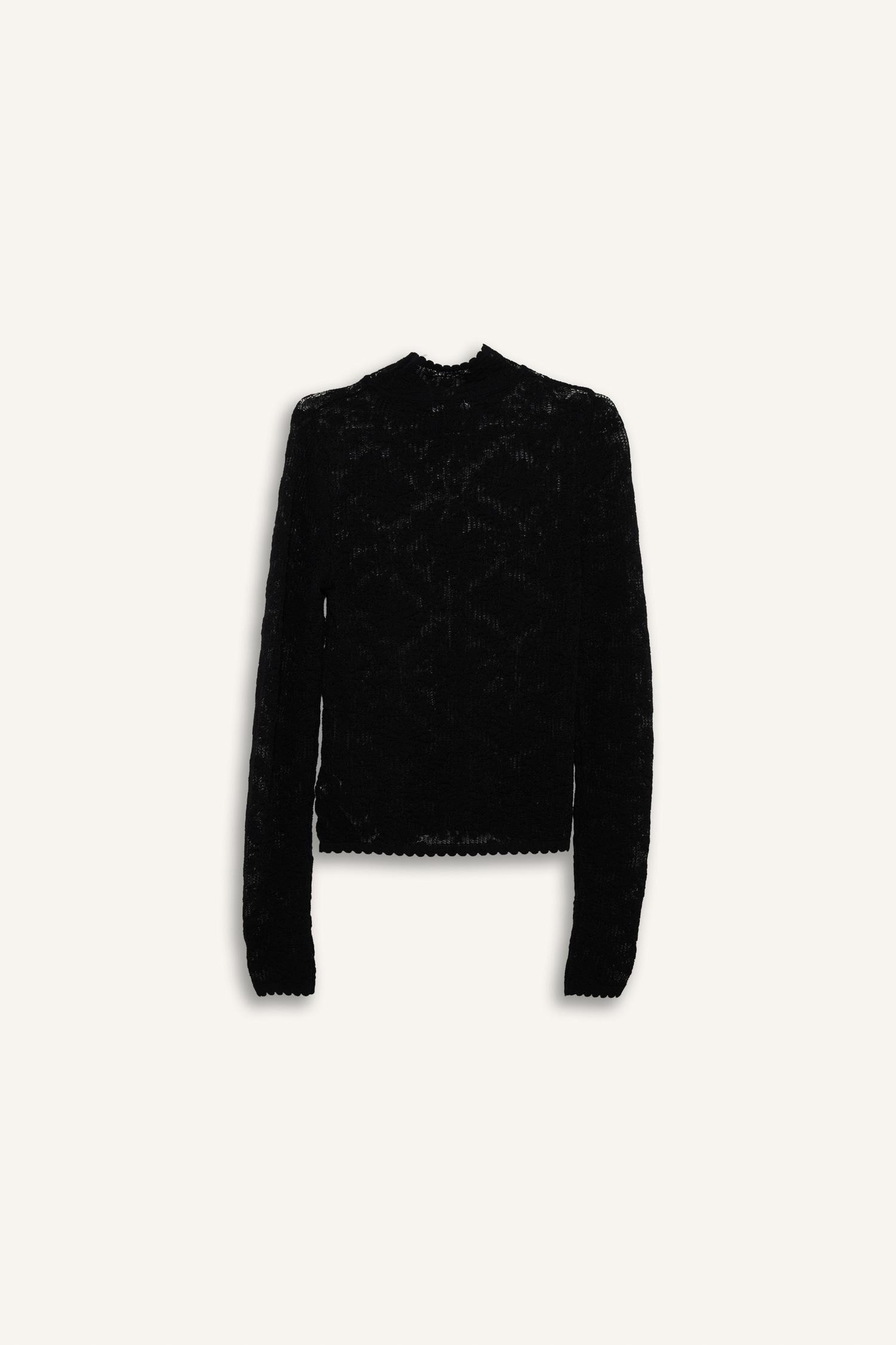 DeFacto Slim Fit Dar Kesim Balıkçı Yaka Desenli İnce Triko Kazak görsel 8