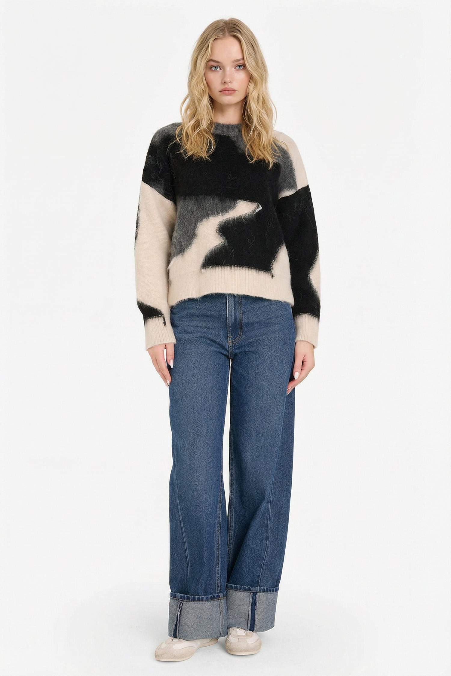 Regular Fit Bisiklet Yaka Kazak