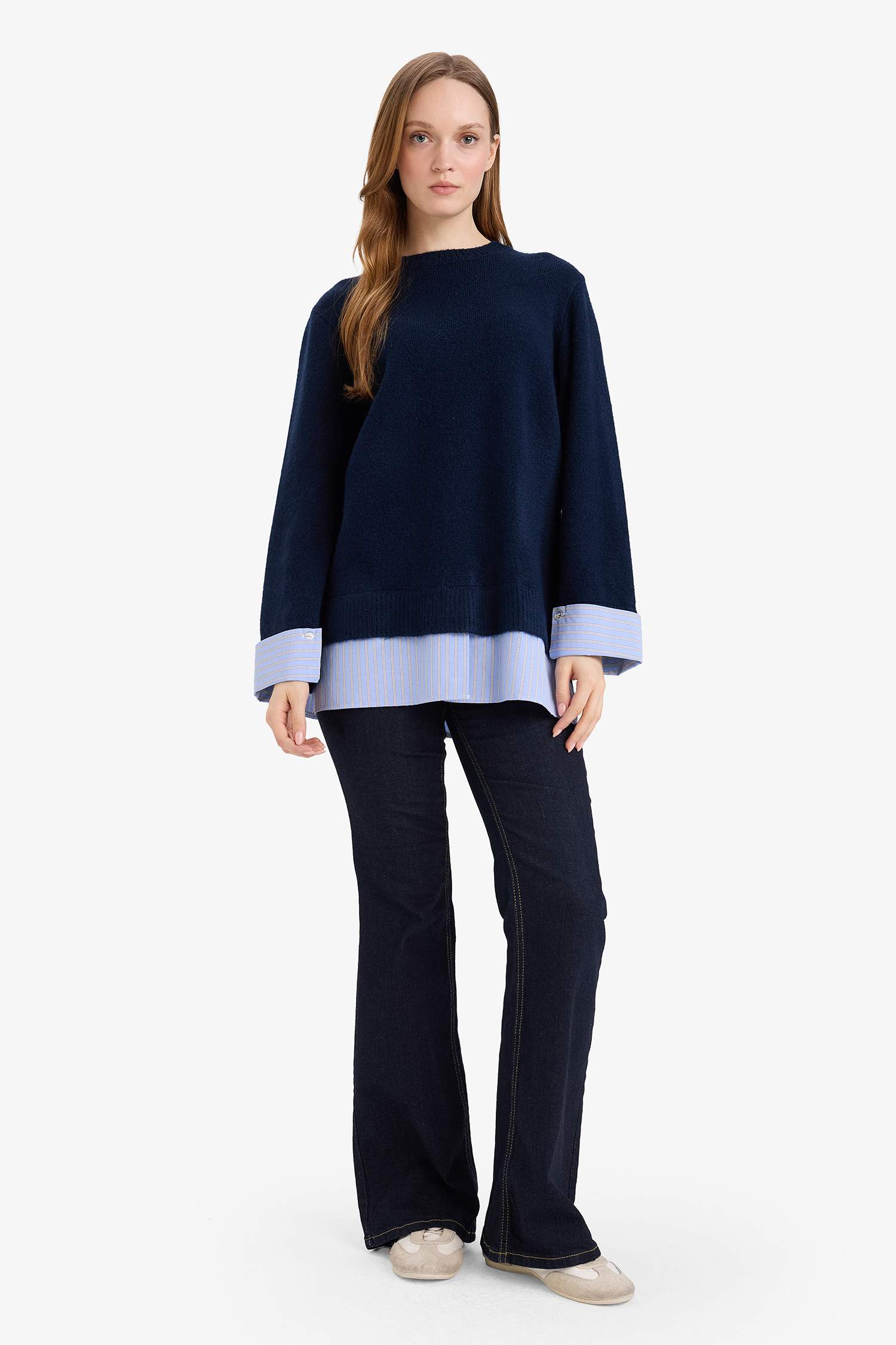 Regular Fit Triko Tunik