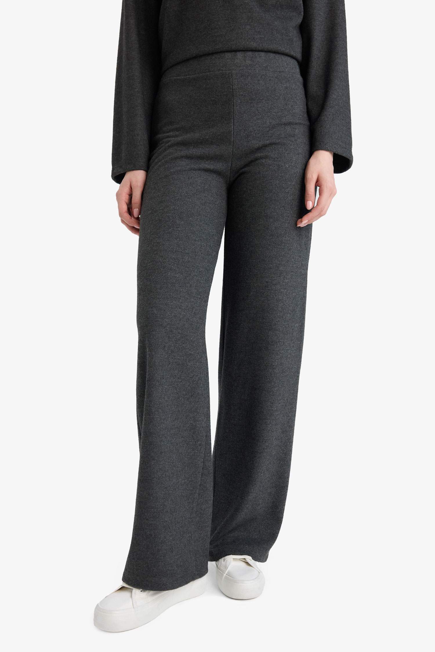 Wide Leg Selanik Kumaş Pantolon