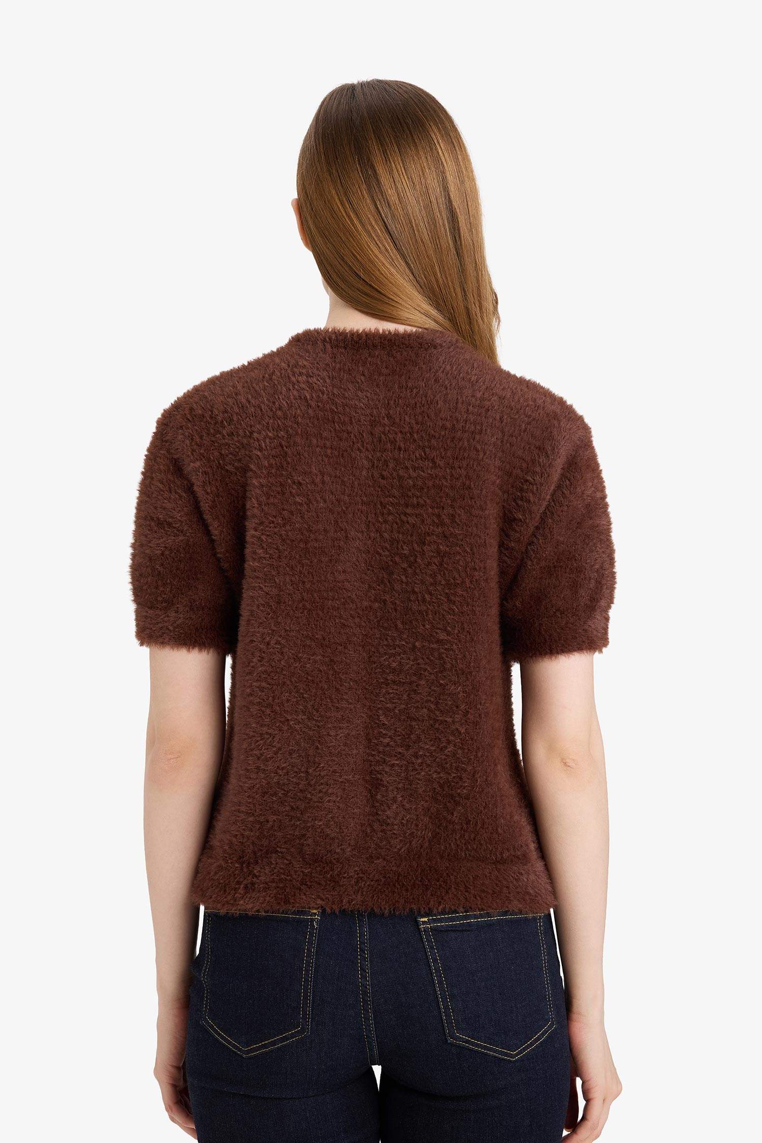 Regular Fit Crew Neck Knitwear Cardigan