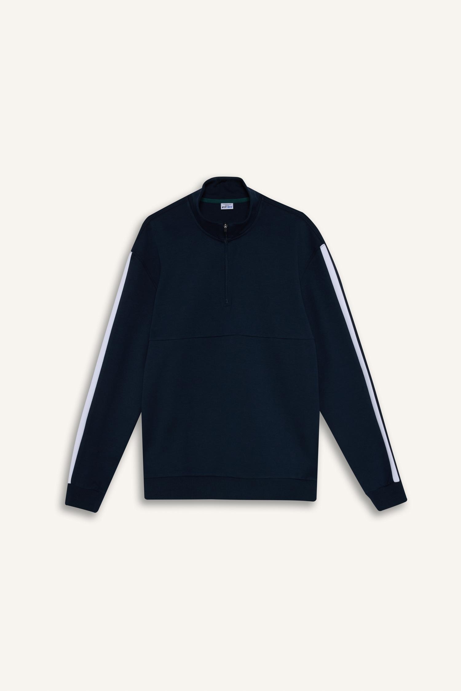 DeFacto Standart Fıt Sweatshirt görsel 5