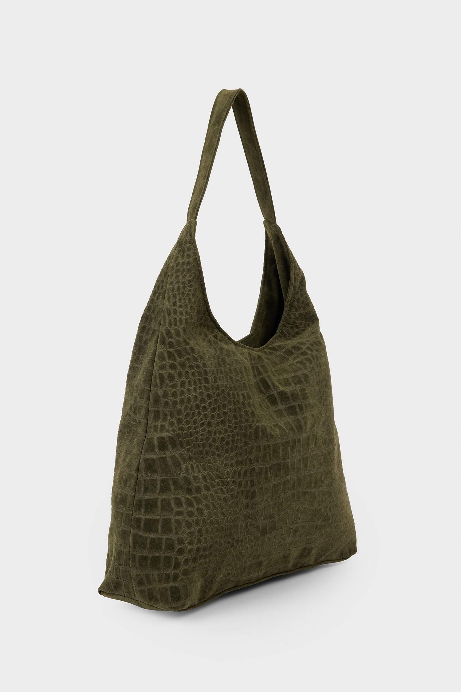 Kadın Süet Omuz Çantası