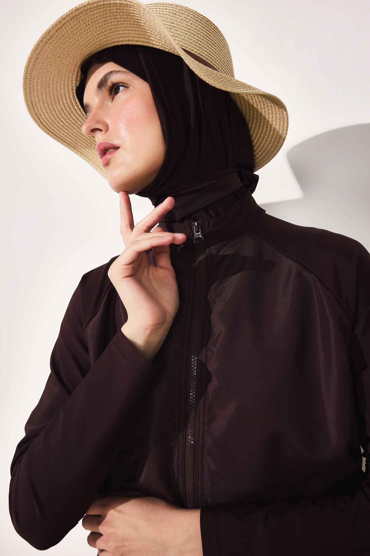 DeFacto Regular Fit 4'Lü Burkini Mayo görsel 5