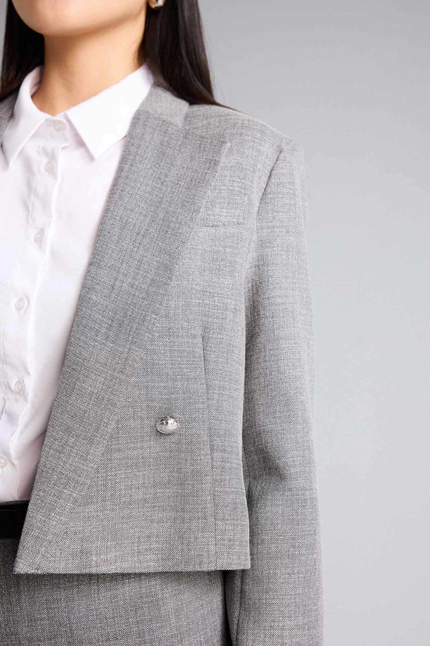 DeFacto Boxy Fıt Blazer Ceket görsel 4