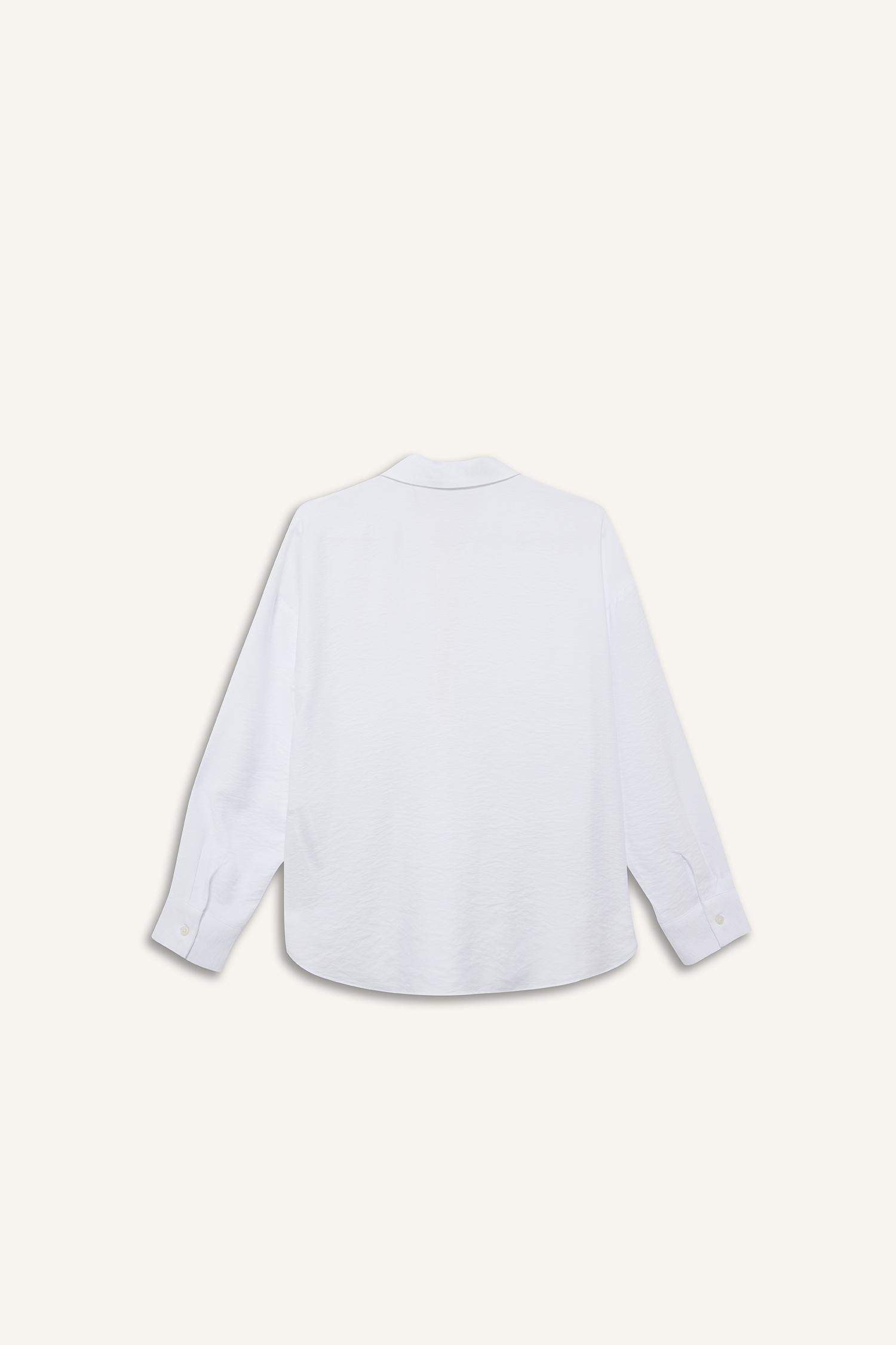 قميص ردن طويل قصة مريحة