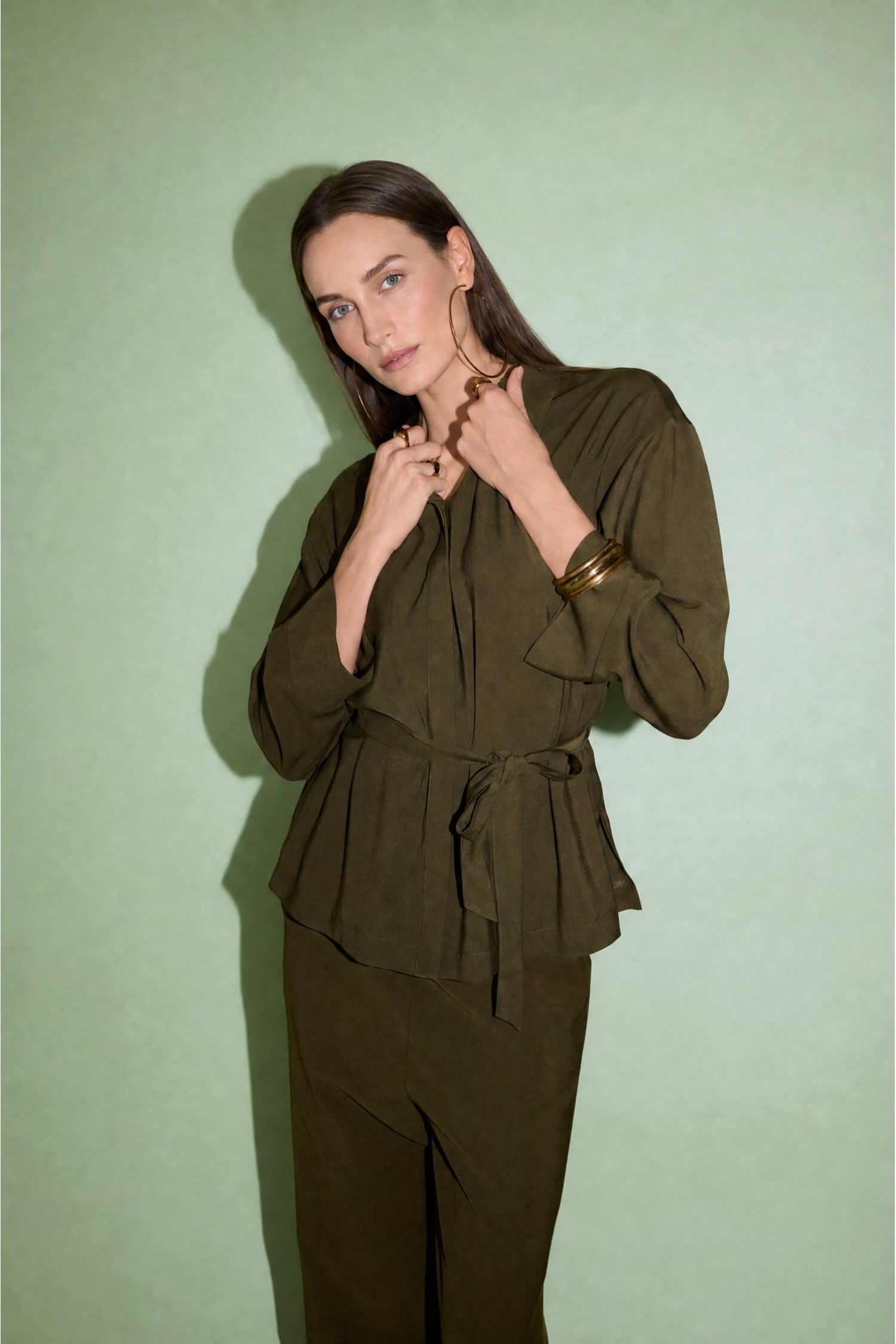 DeFacto Relaxed Fit Uzun Kollu Gömlek