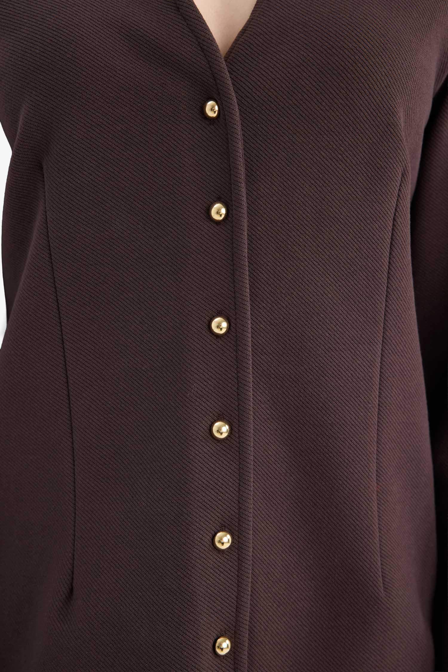 جاكيت صوف قصة عادية بياخة V