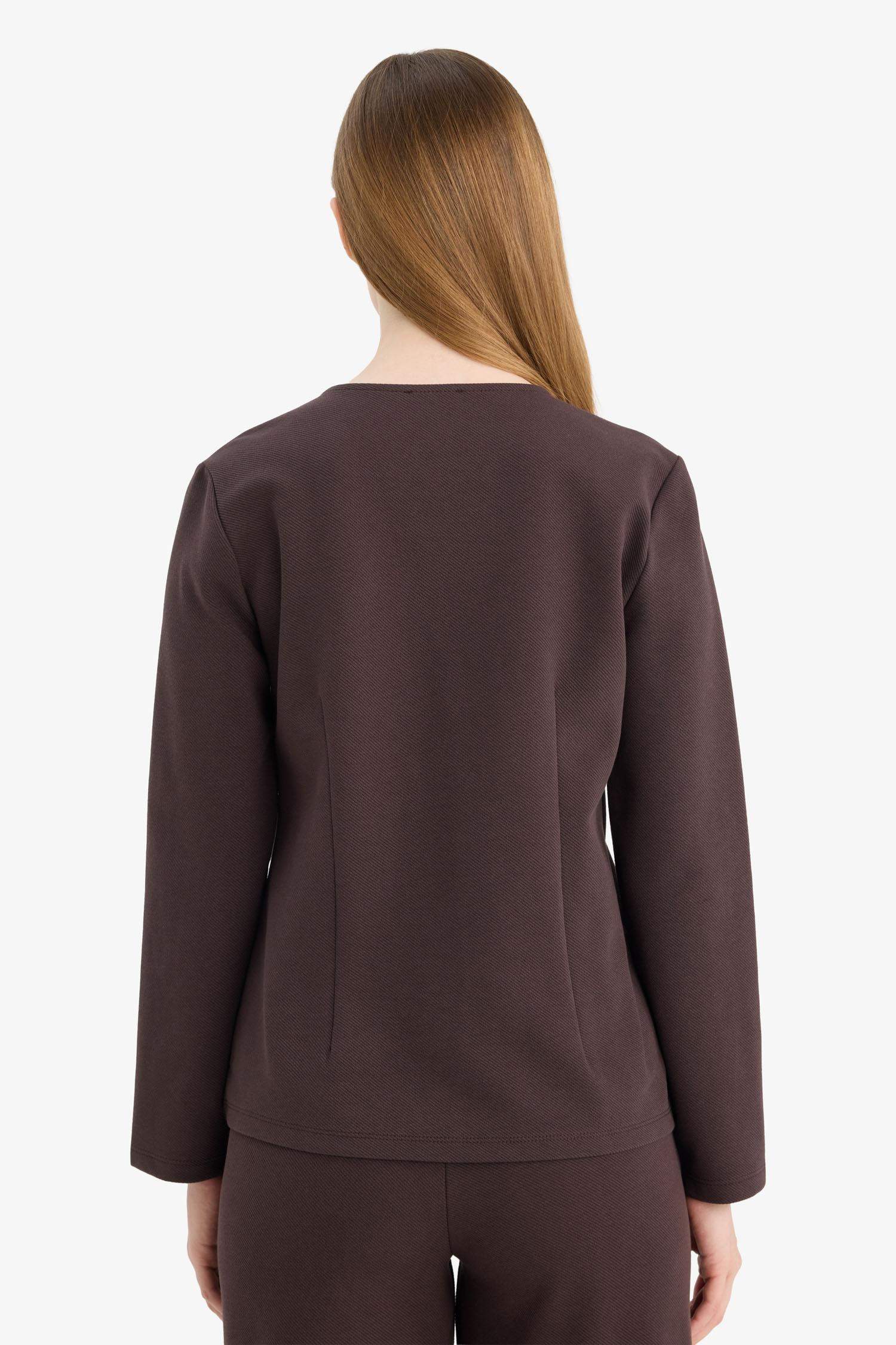 جاكيت صوف قصة عادية بياخة V