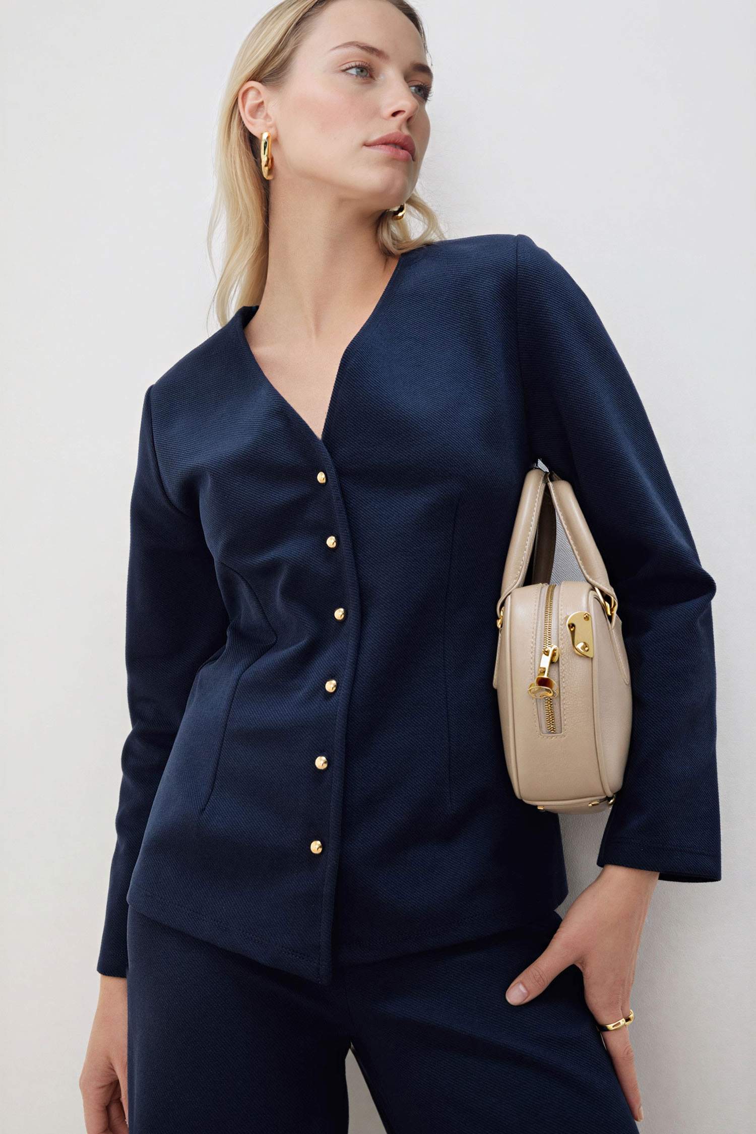 Regular Fit V Yaka Hırka