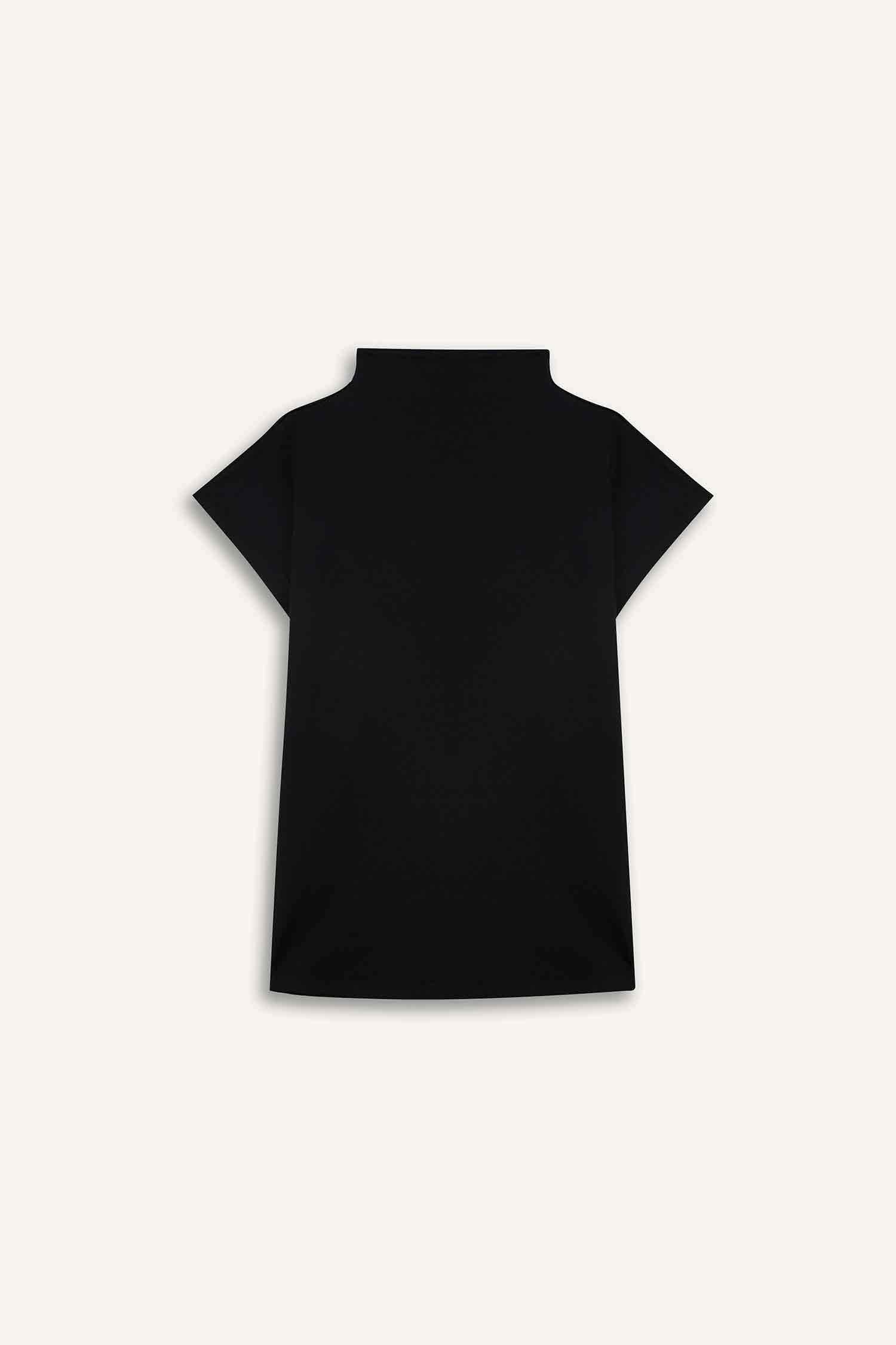 Slım Fıt Yarım Balıkçı Yaka Tişört