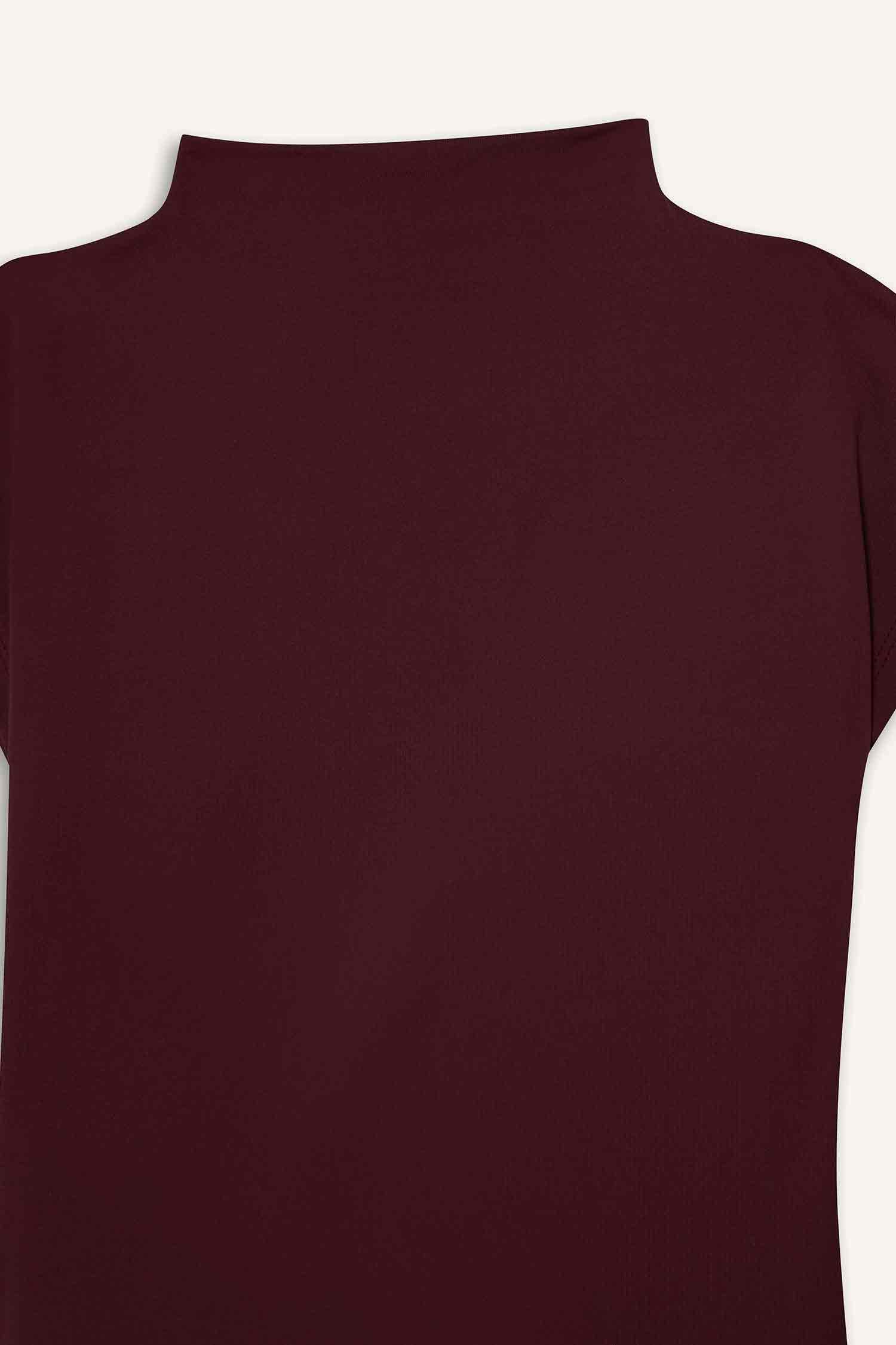 Slım Fıt Yarım Balıkçı Yaka Tişört