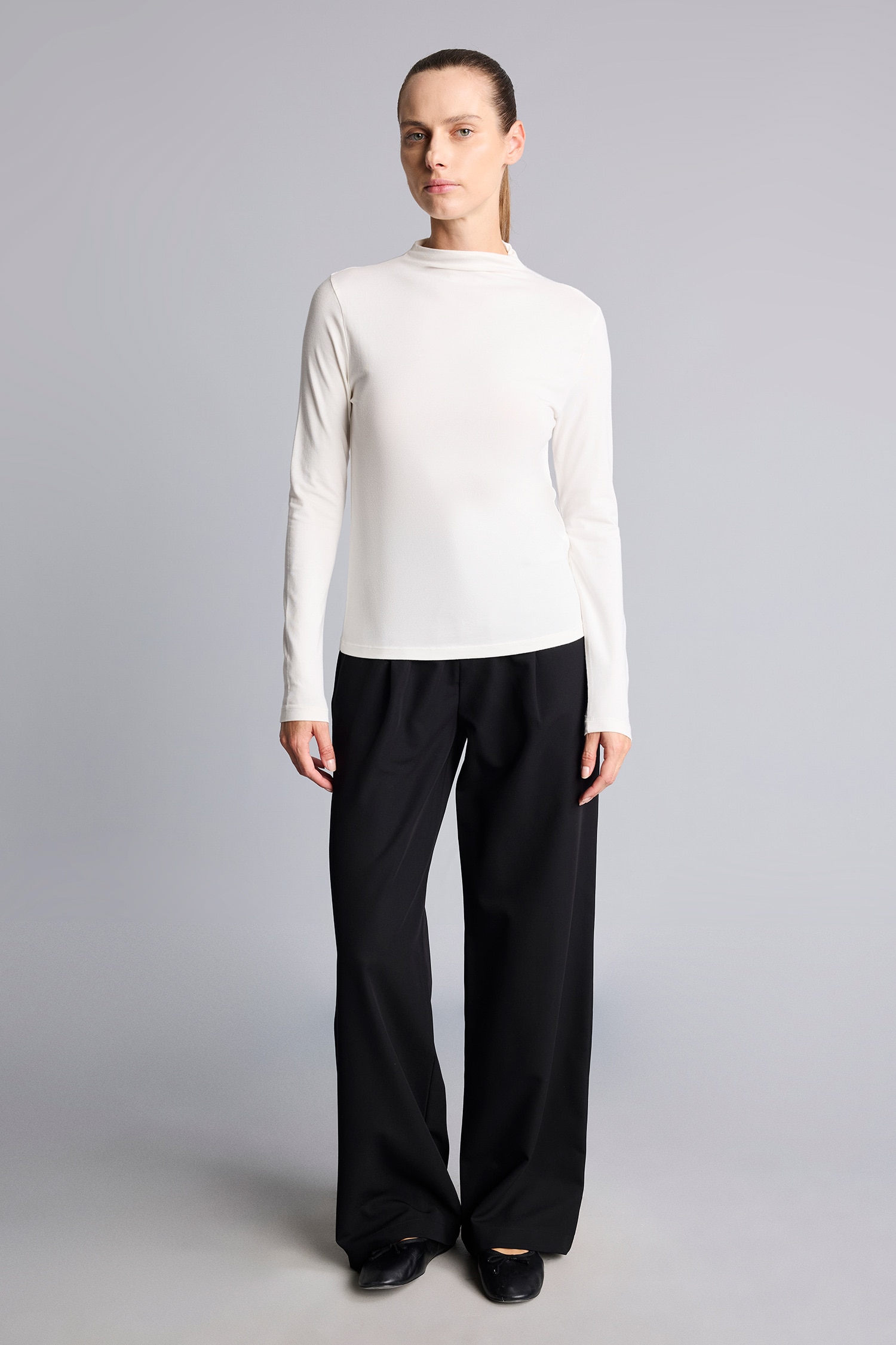 DeFacto Slim Fit Modal Tunik görsel 2