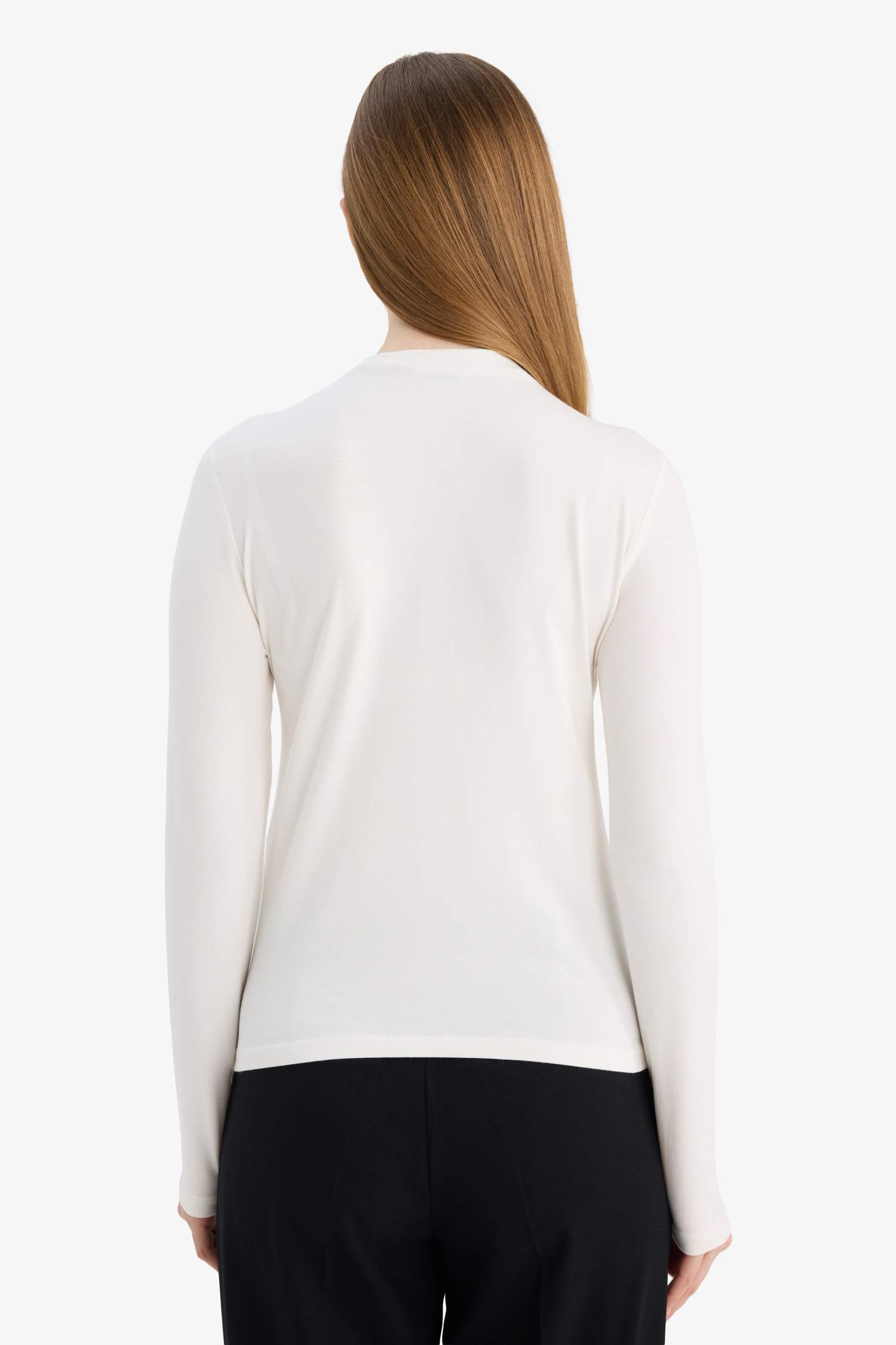 بلوز صوف سليم فيت