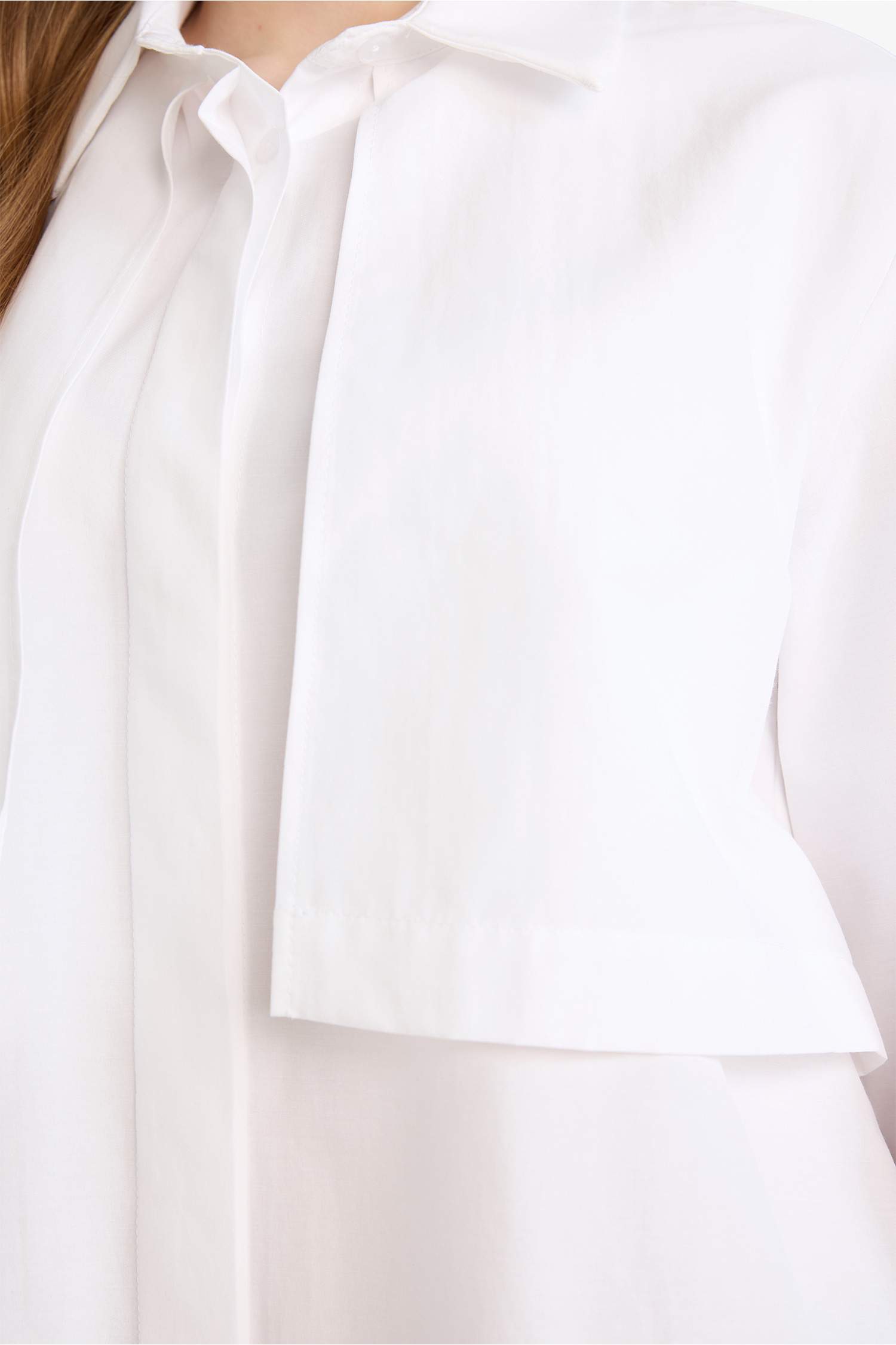 Regular Fit Poplin Uzun Kollu Tunik