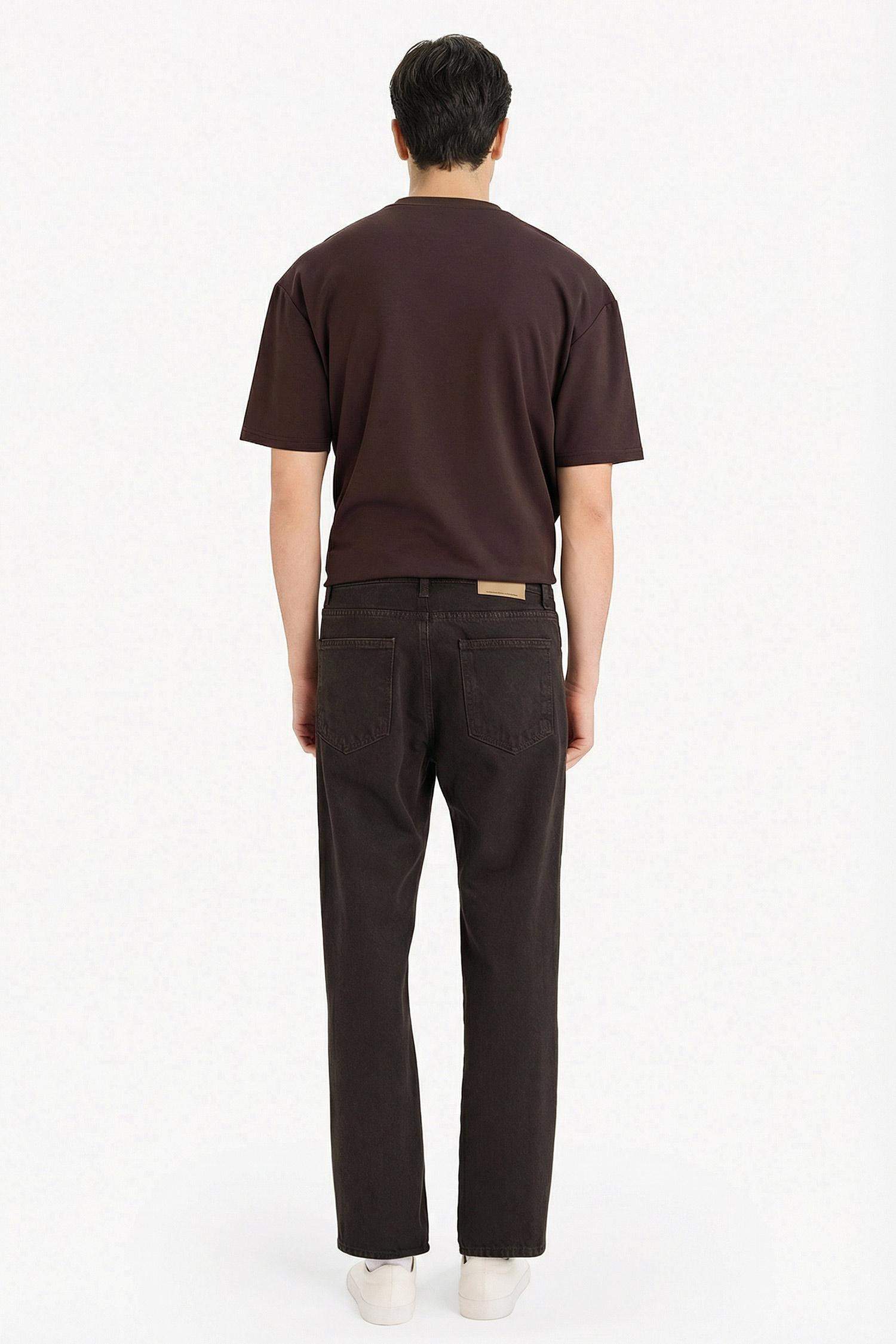 Straight Fit Düz Paça Jean Pantolon