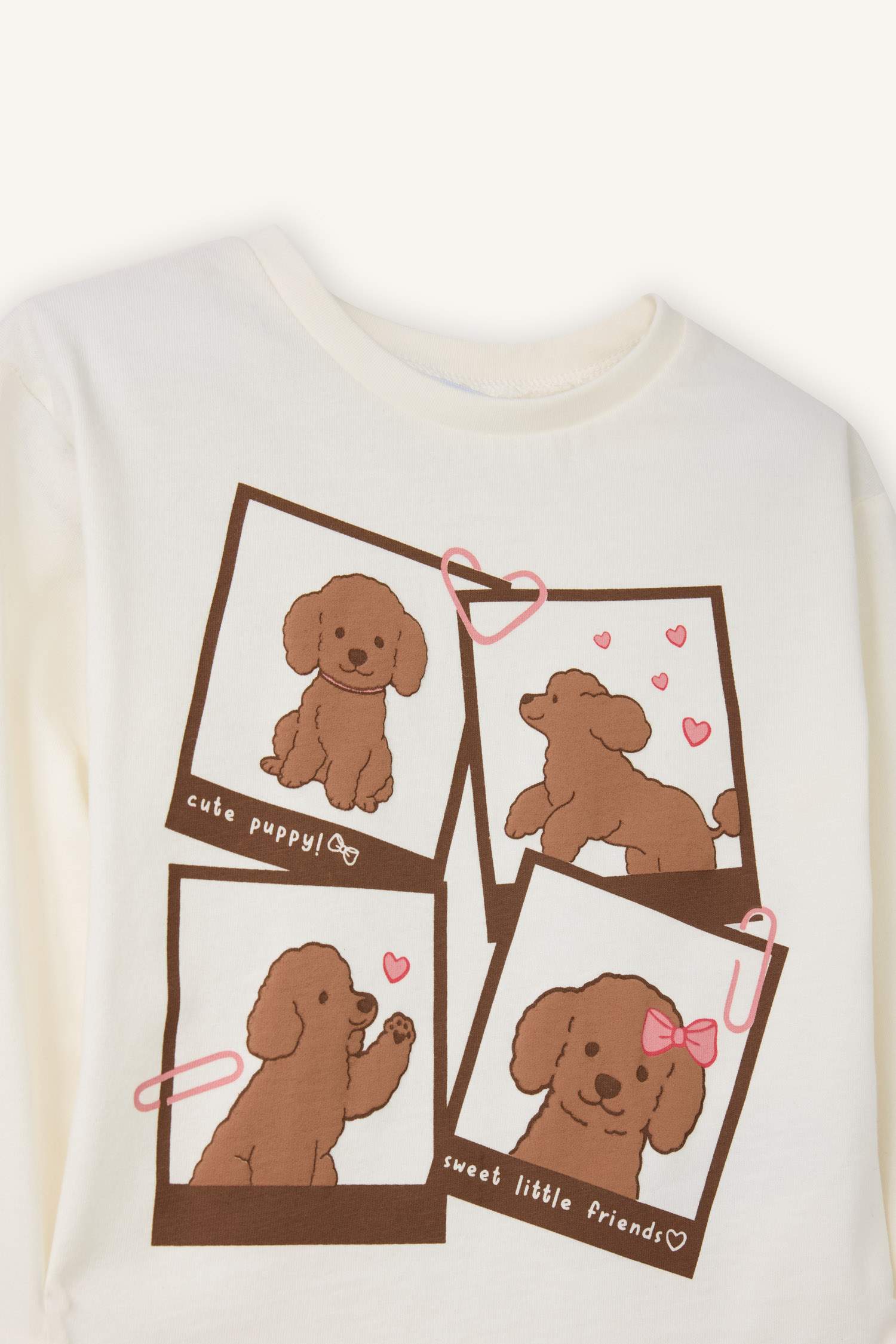 تيشرت بيبي بناتي ردن طويل قصة عادية وياخة مستديرة