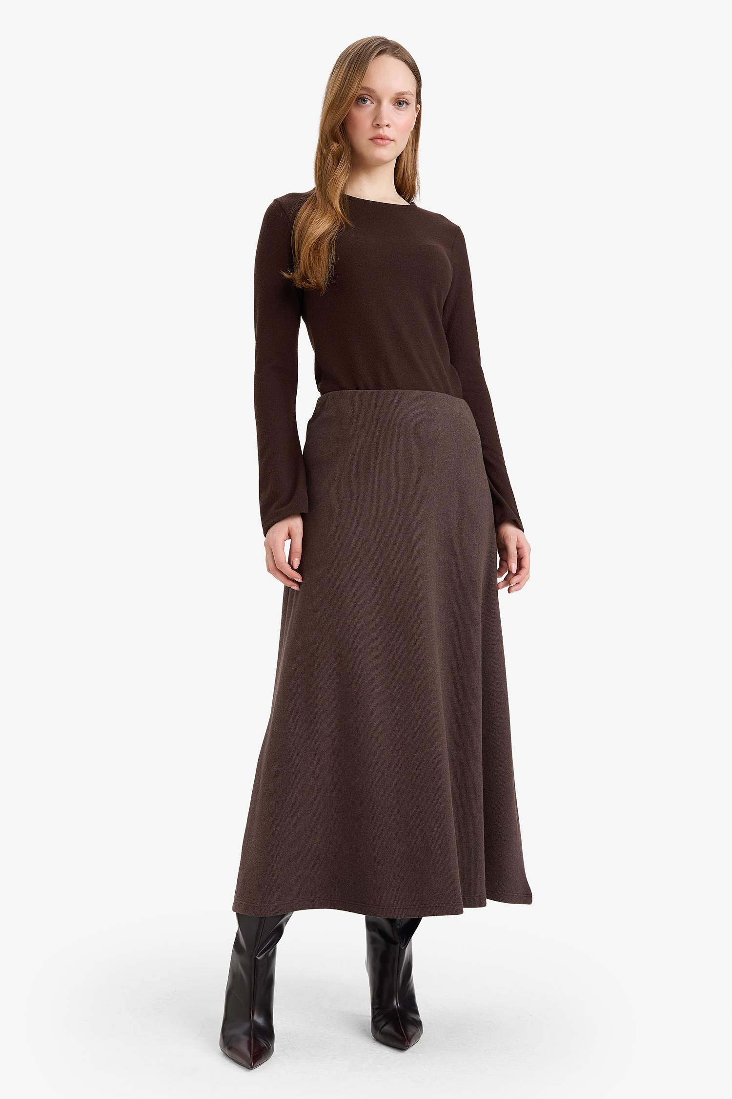 A Kesim Selanik Kumaş Etek