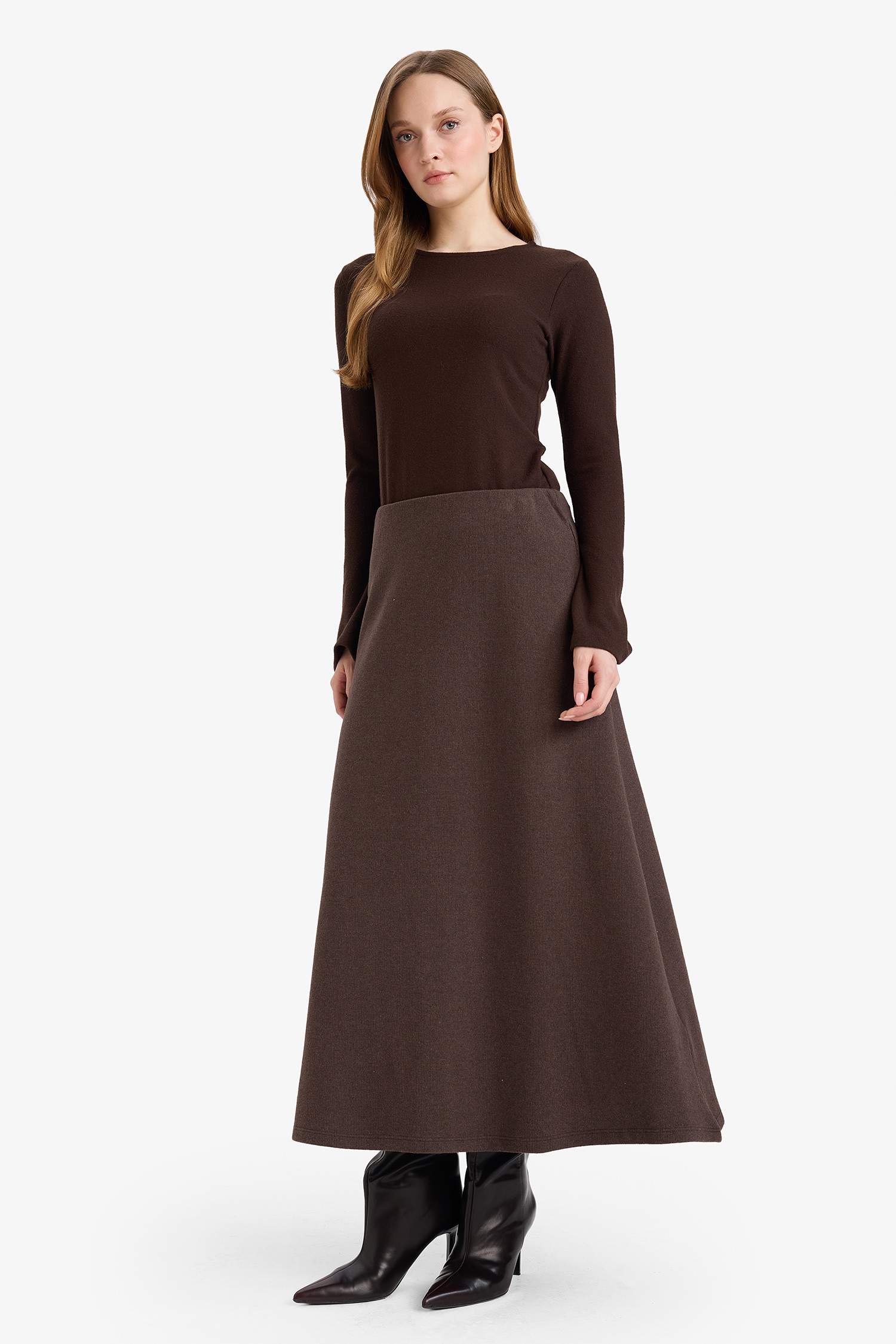 A Kesim Selanik Kumaş Etek