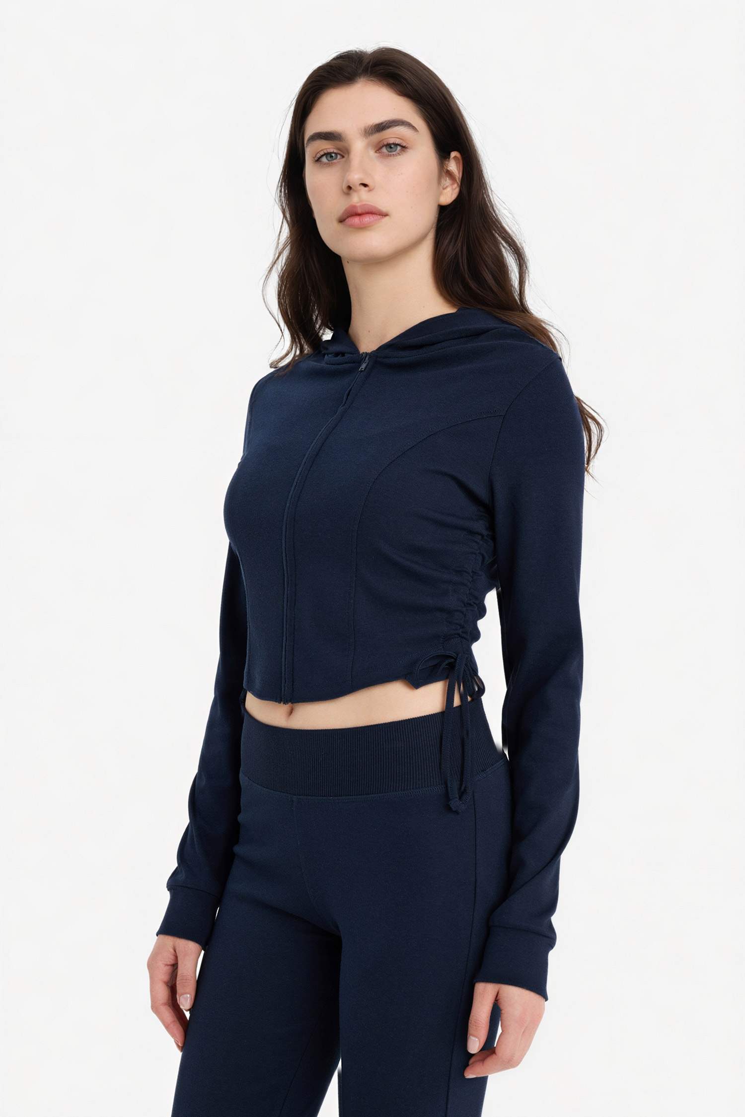 Hooded Ribana Cardigan