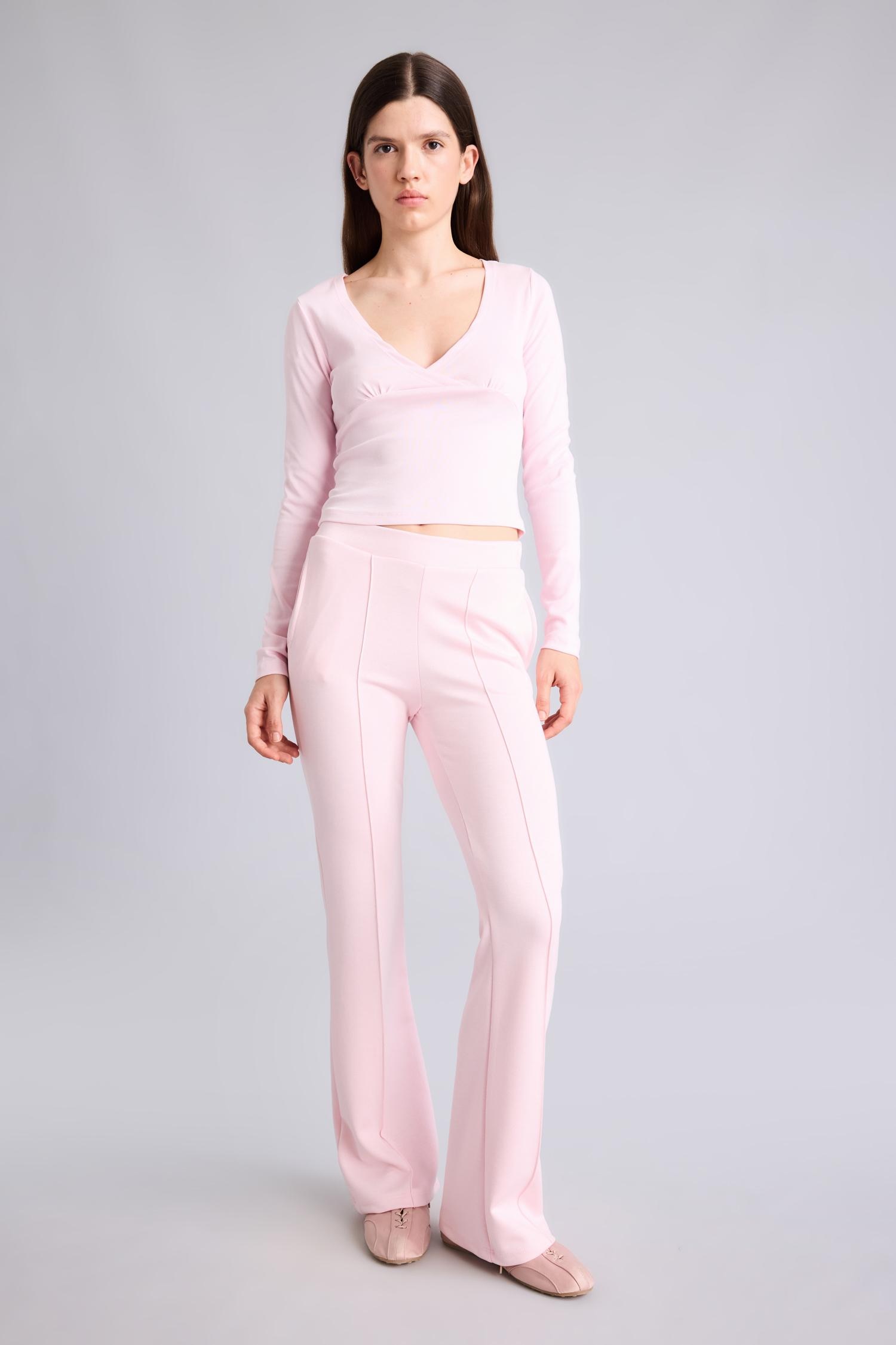 DeFacto Flare Fıt Modal Pantolon