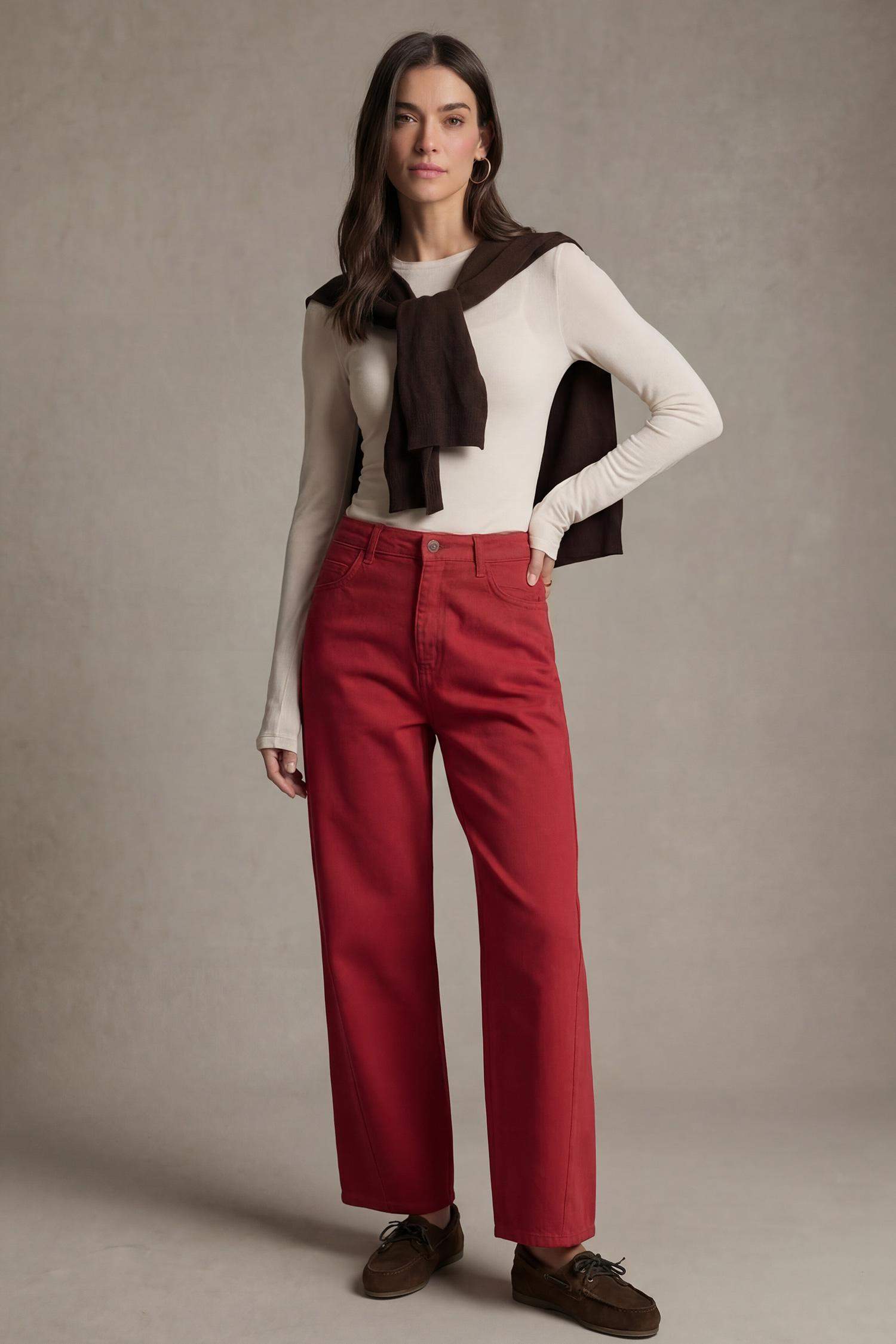 Slım Fıt Ribana Tişört