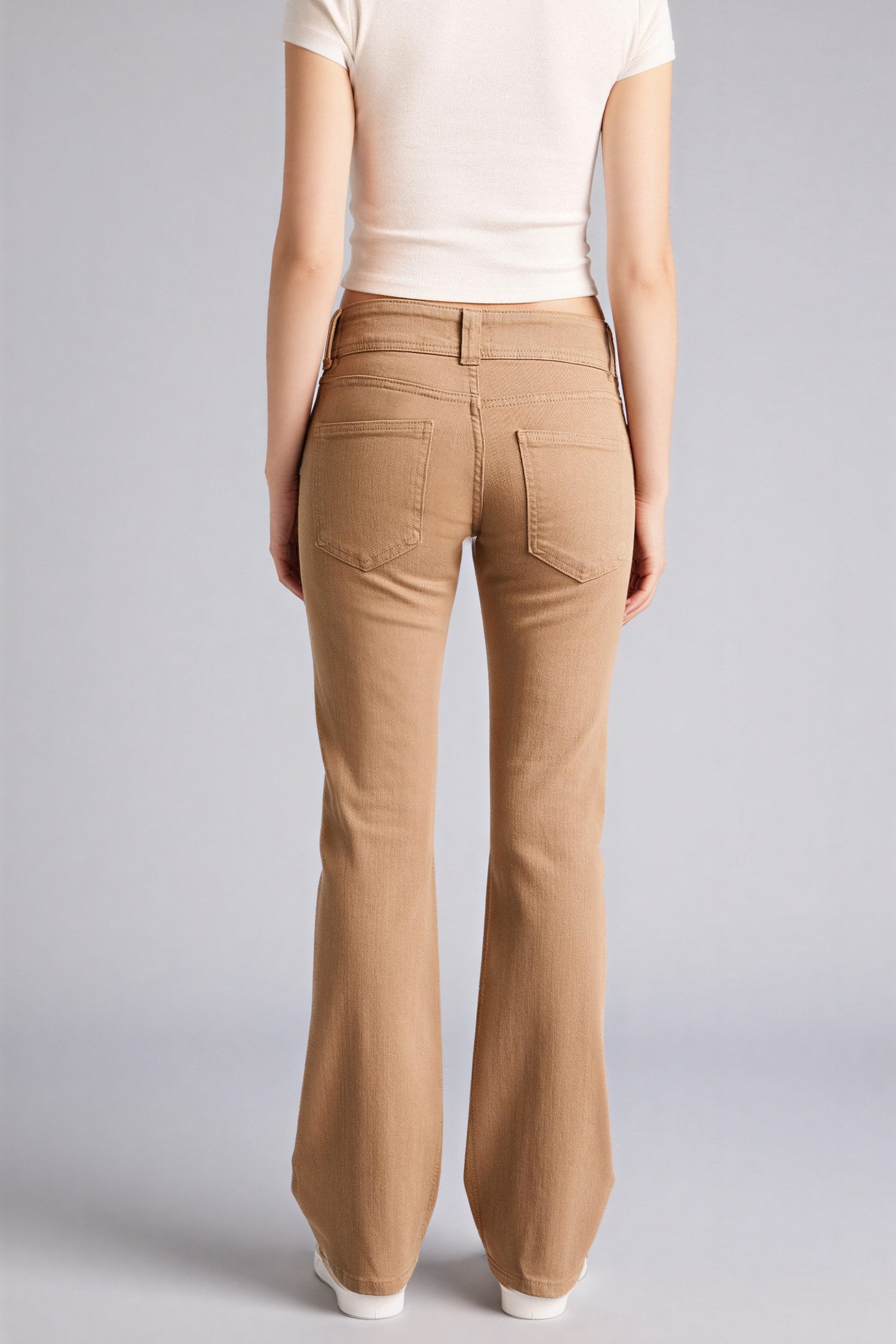 DeFacto Normal Bel Standart Boy Gabardin Pantolon görsel 4