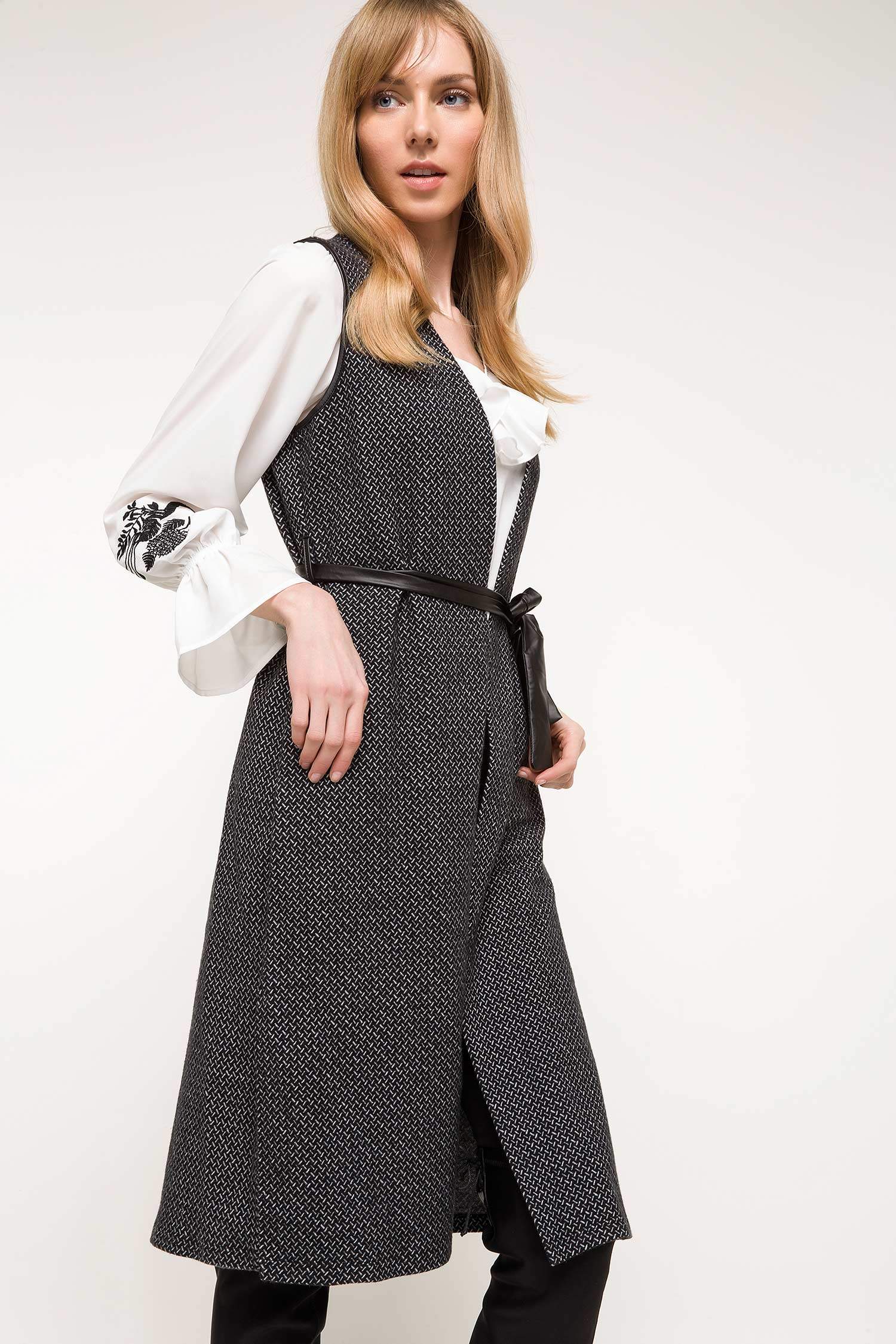 Kupa Esarp Yuz Yil Defacto Uzun Bayan Yelek Modelleri Gercekdoga Com