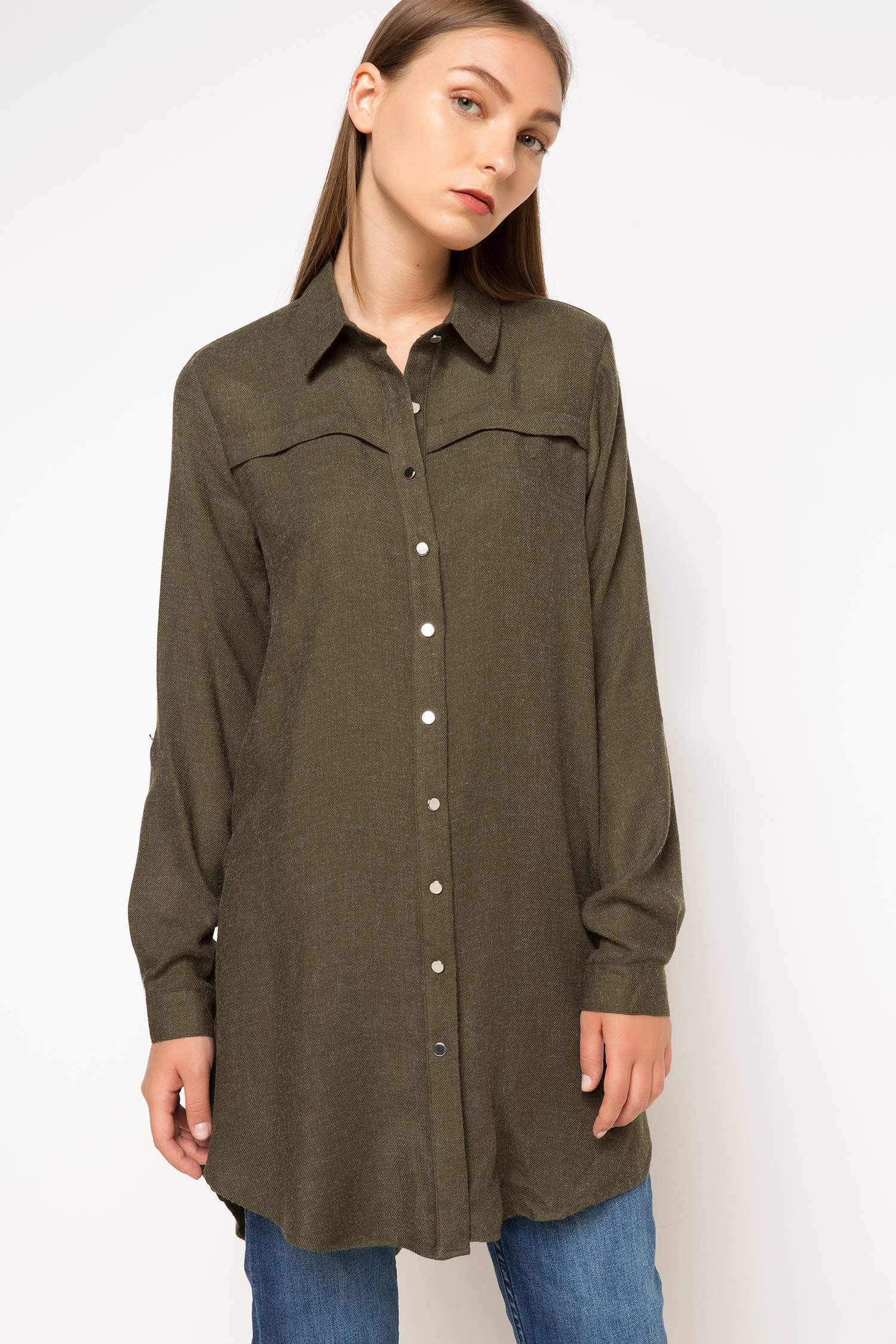 Defacto Yakalı Tunik. 1