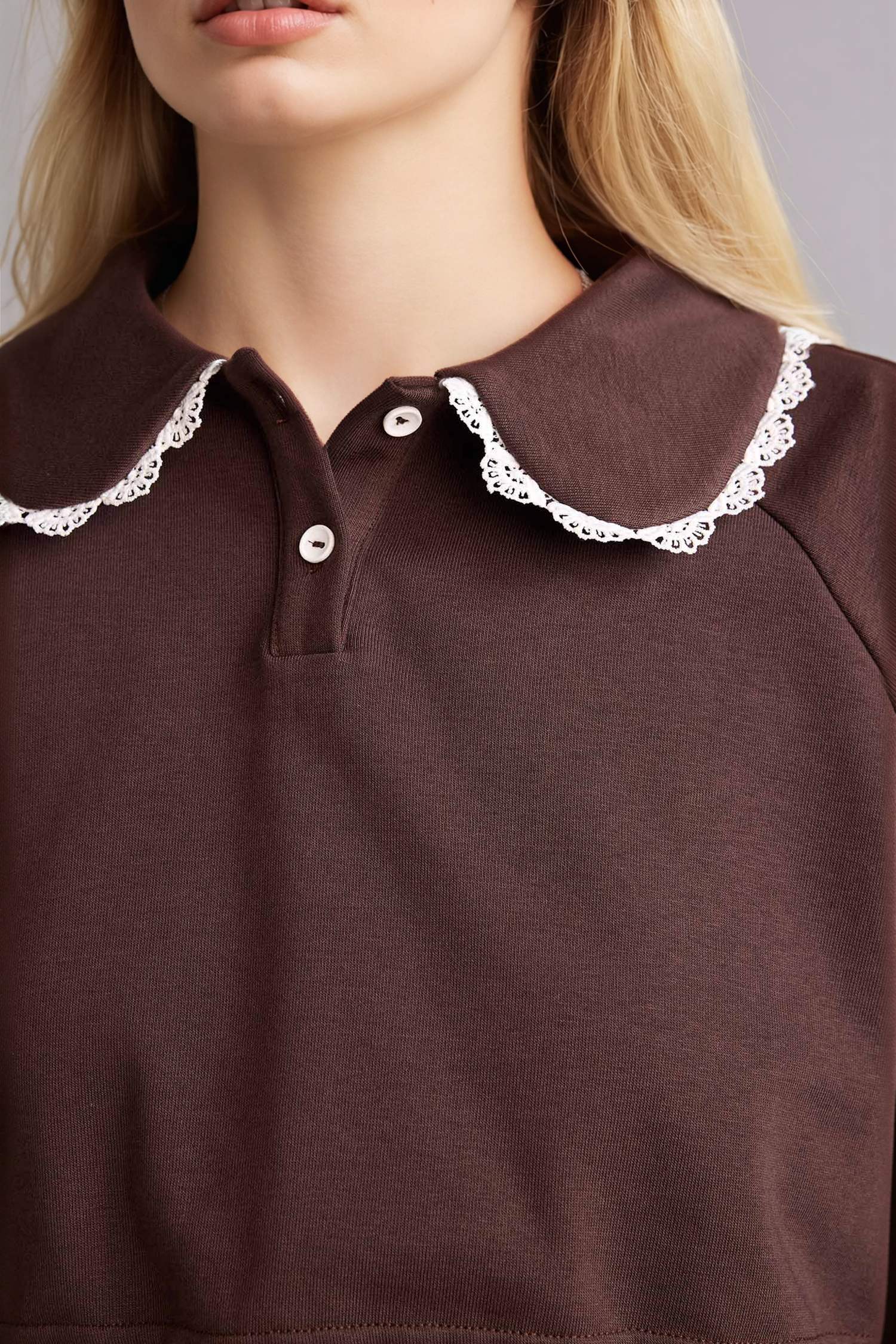 DeFacto Bebe Yaka Sırt Baskılı Sweatshirt görsel 6