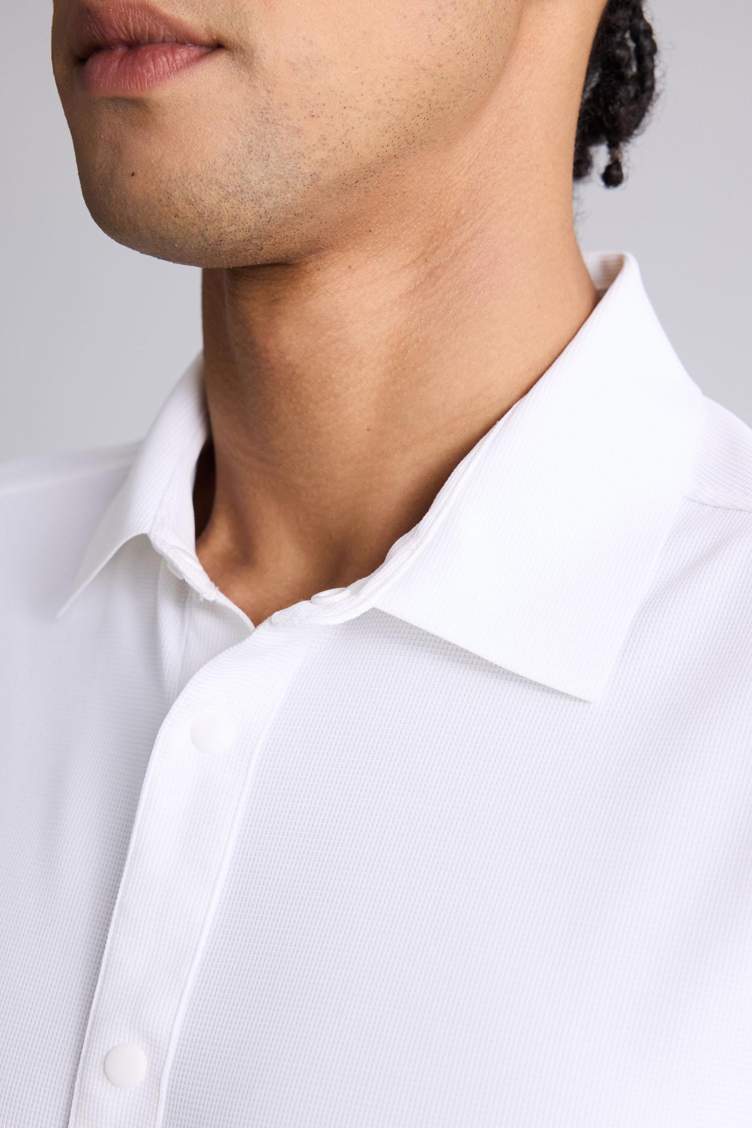 DeFacto Çabuk Kuruyan Slim Fit Kısa kollu Gömlek görsel 5