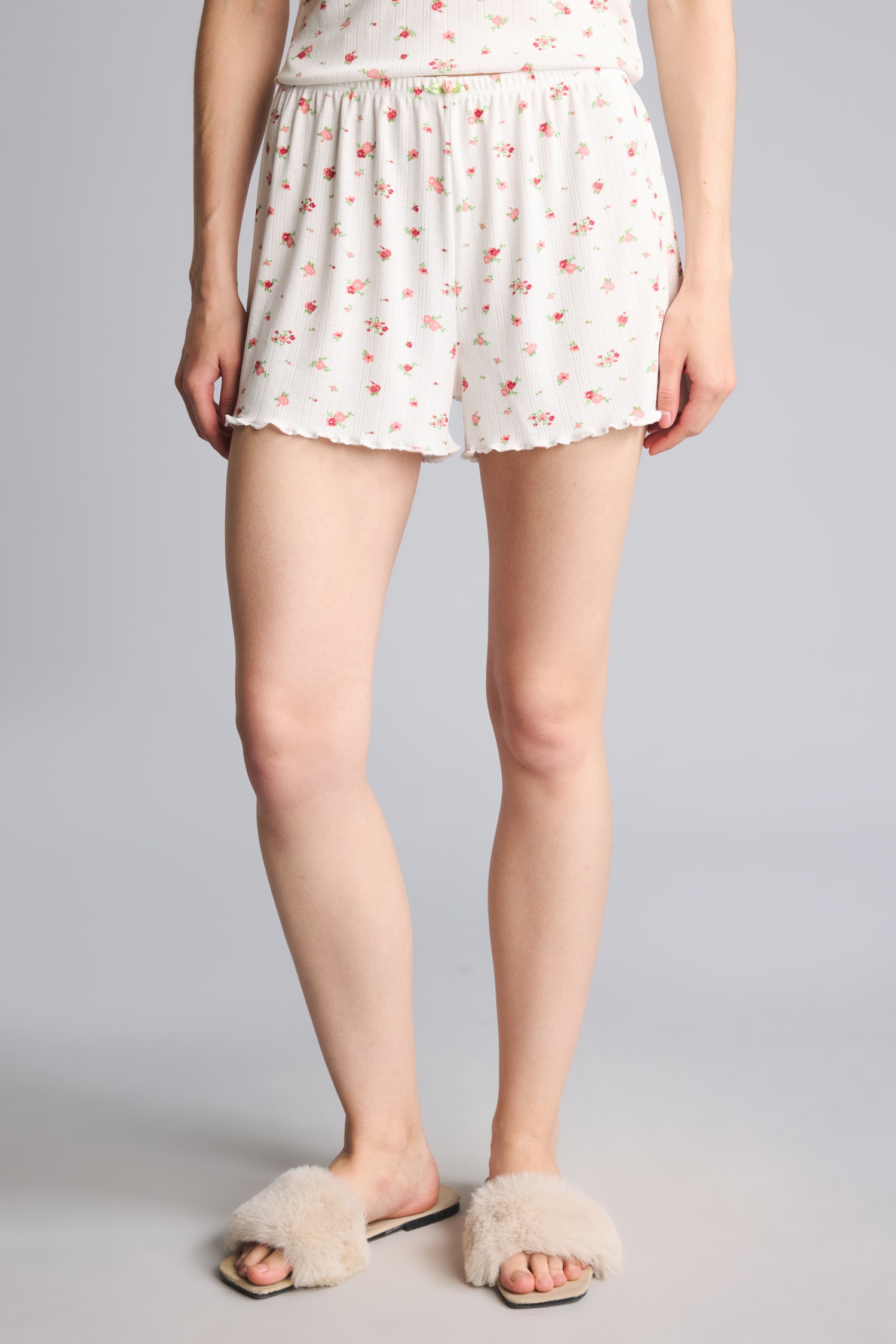 DeFacto Regular Fit Desenli Pijama Takımı görsel 5