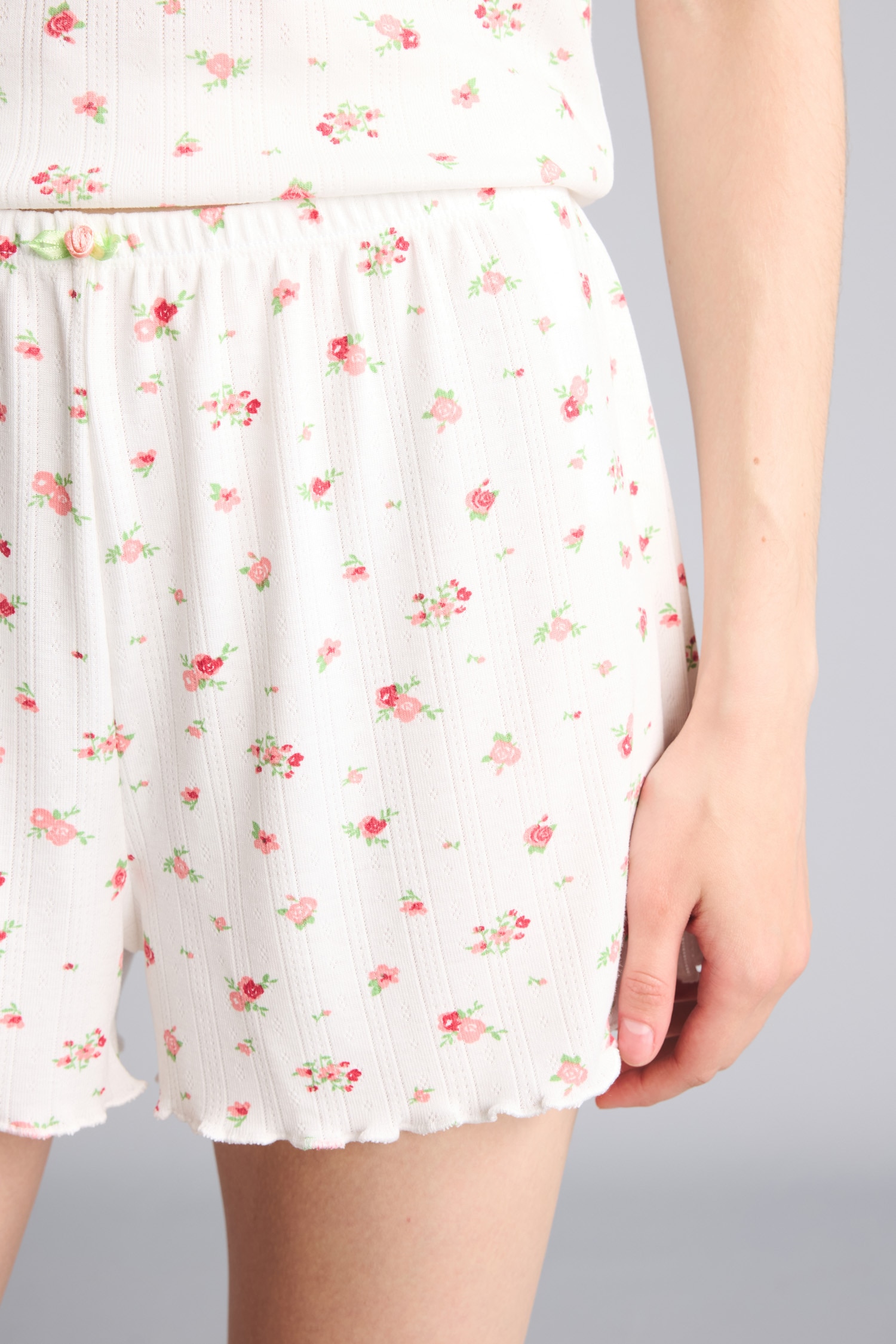 DeFacto Regular Fit Desenli Pijama Takımı görsel 6