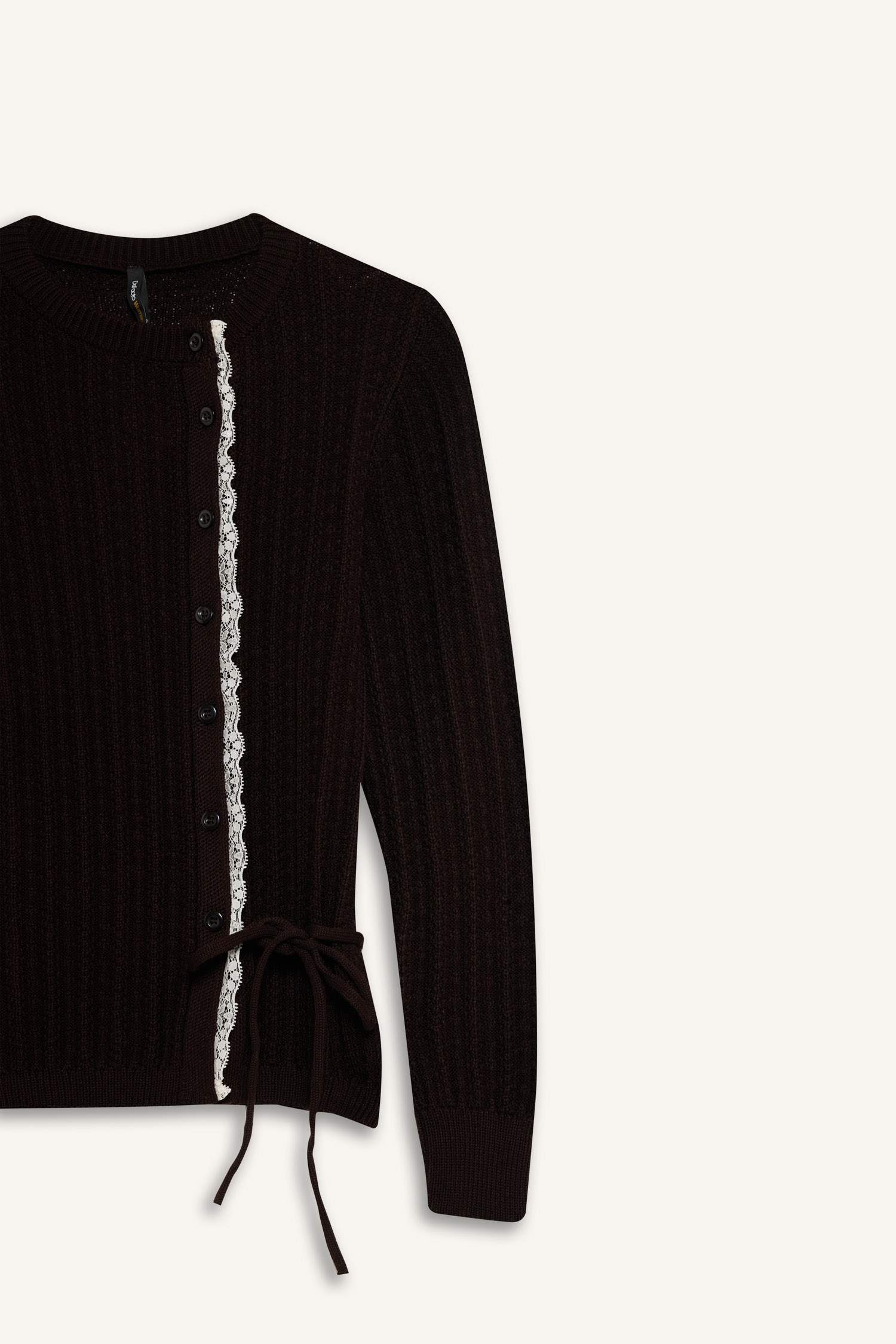 Slim Fit Dar Kesim Hırka