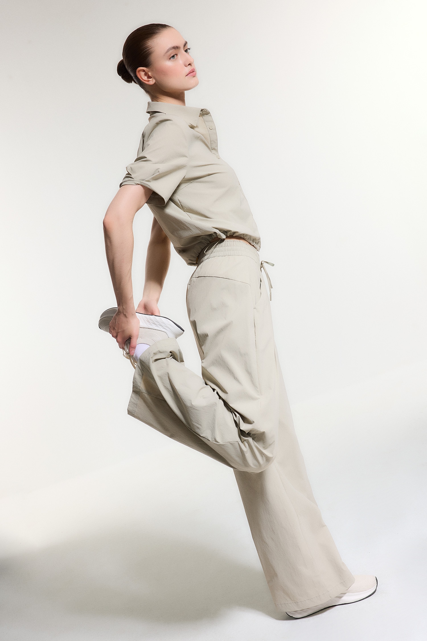 DeFacto Aırtech Wıde Leg Pantolon görsel 3