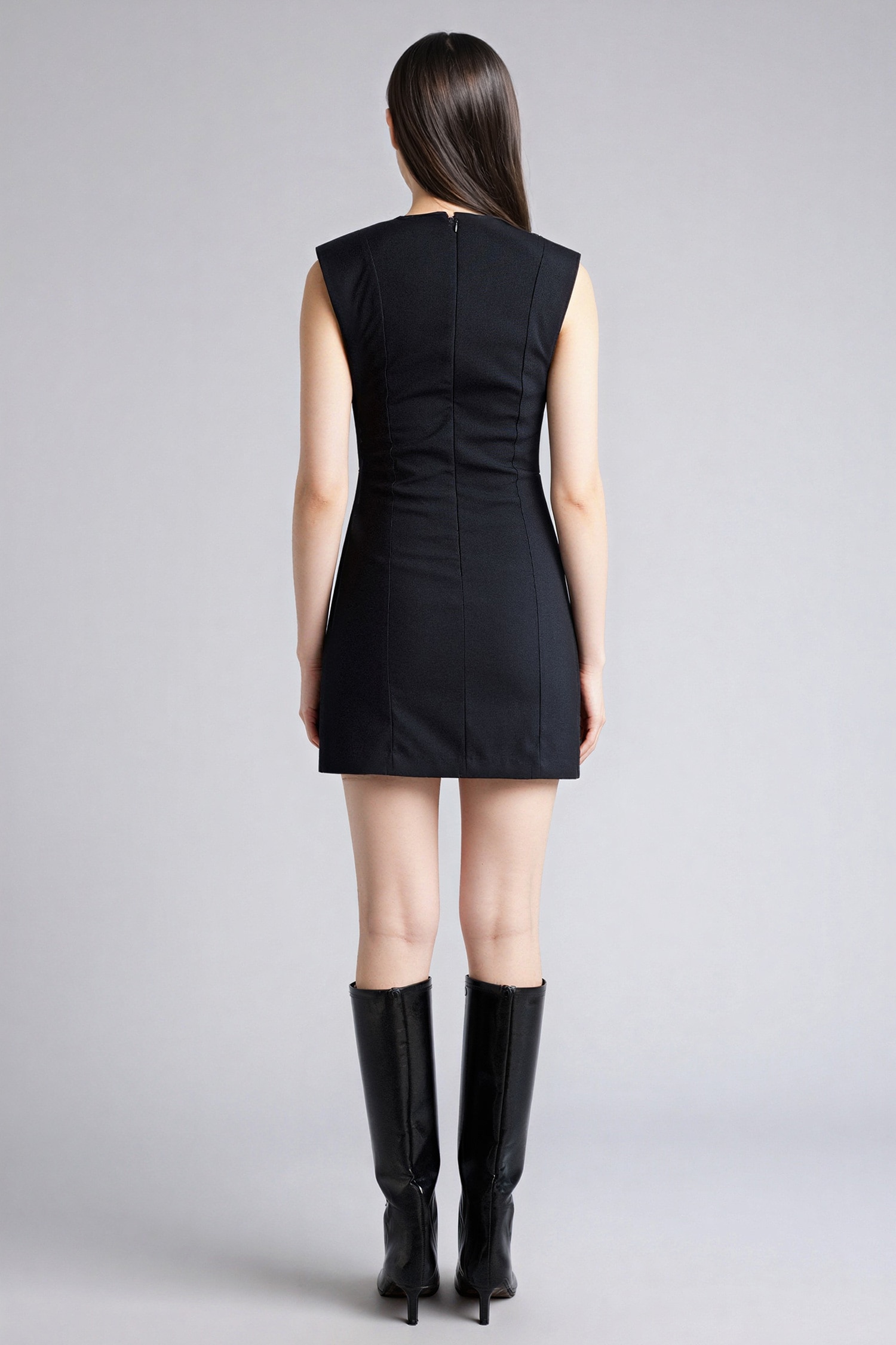DeFacto Bodycon Vücudu Saran Mini Elbise görsel 5