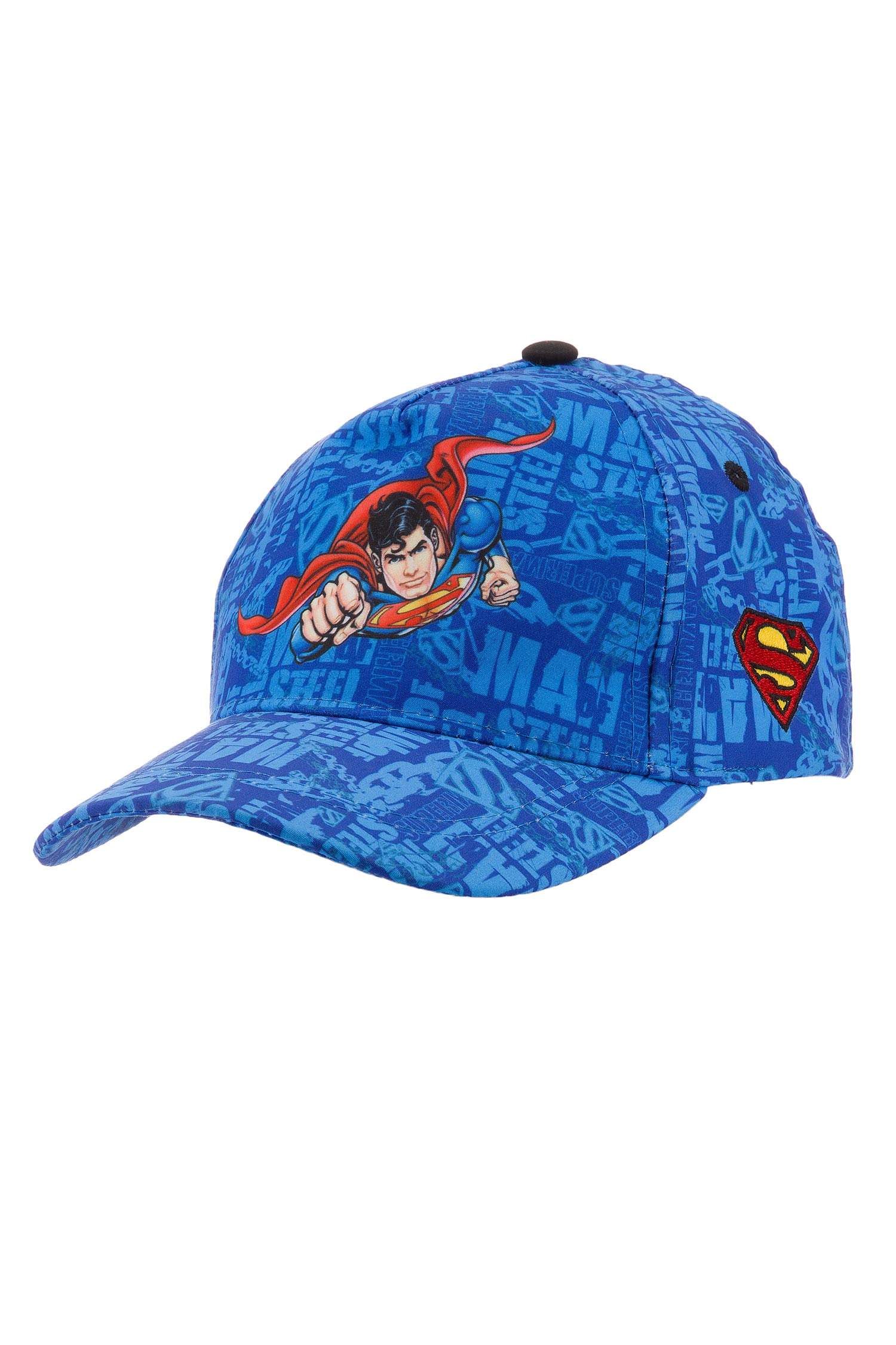 Defacto Superman Lisanslı Erkek Çocuk Şapka. 1