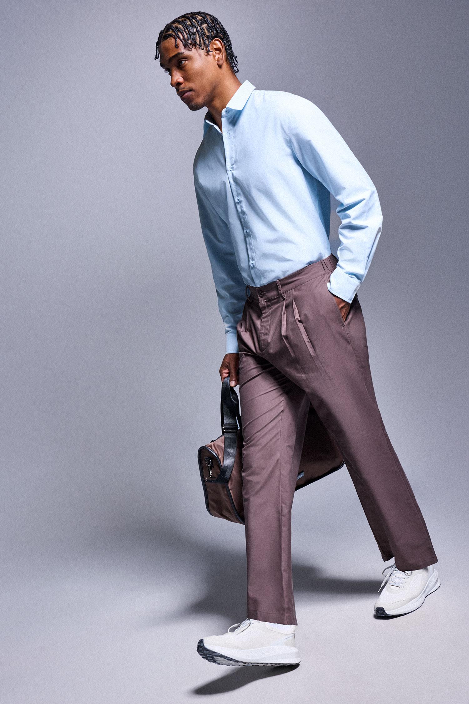DeFacto Kırışmaz Relaxed Fit Pantolon görsel 2