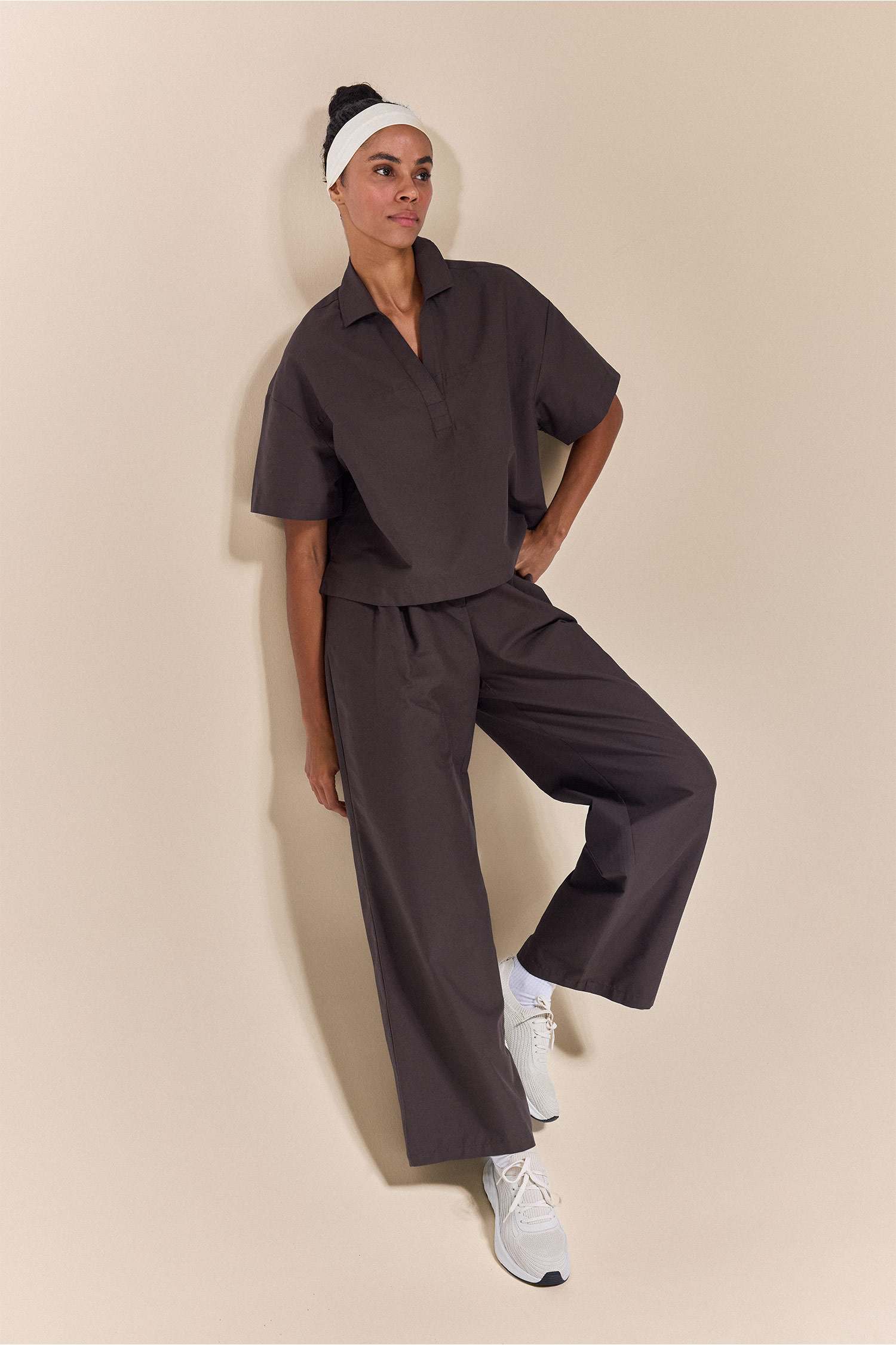 DeFacto Wide Leg Keten Pantolon