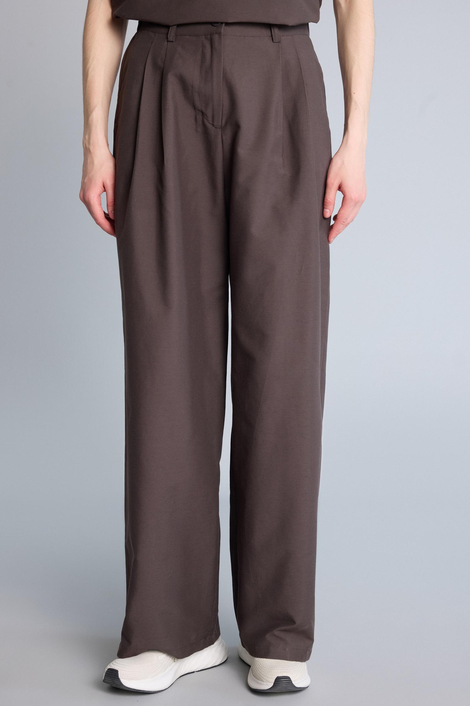 DeFacto Wide Leg Keten Pantolon görsel 5