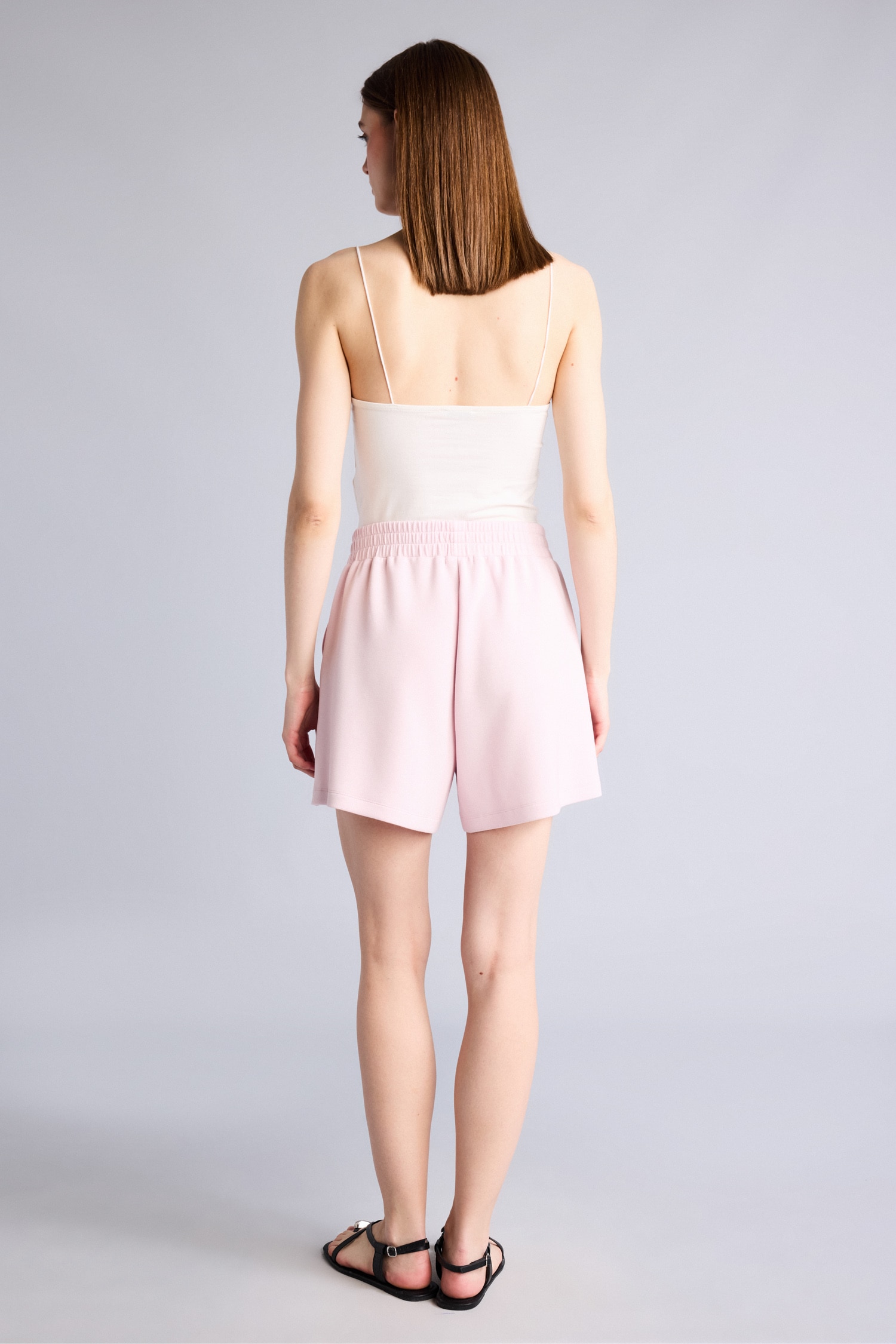 DeFacto Ultra Yumuşak Relaxed Fit Bermuda Şort görsel 6