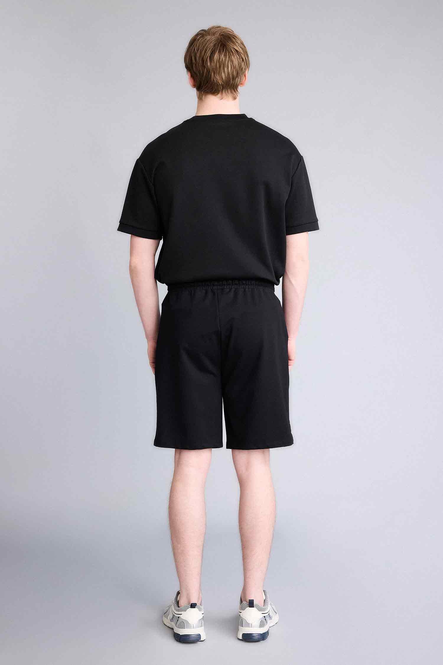 DeFacto İnce Sweatshirt Kumaşı Şort görsel 4