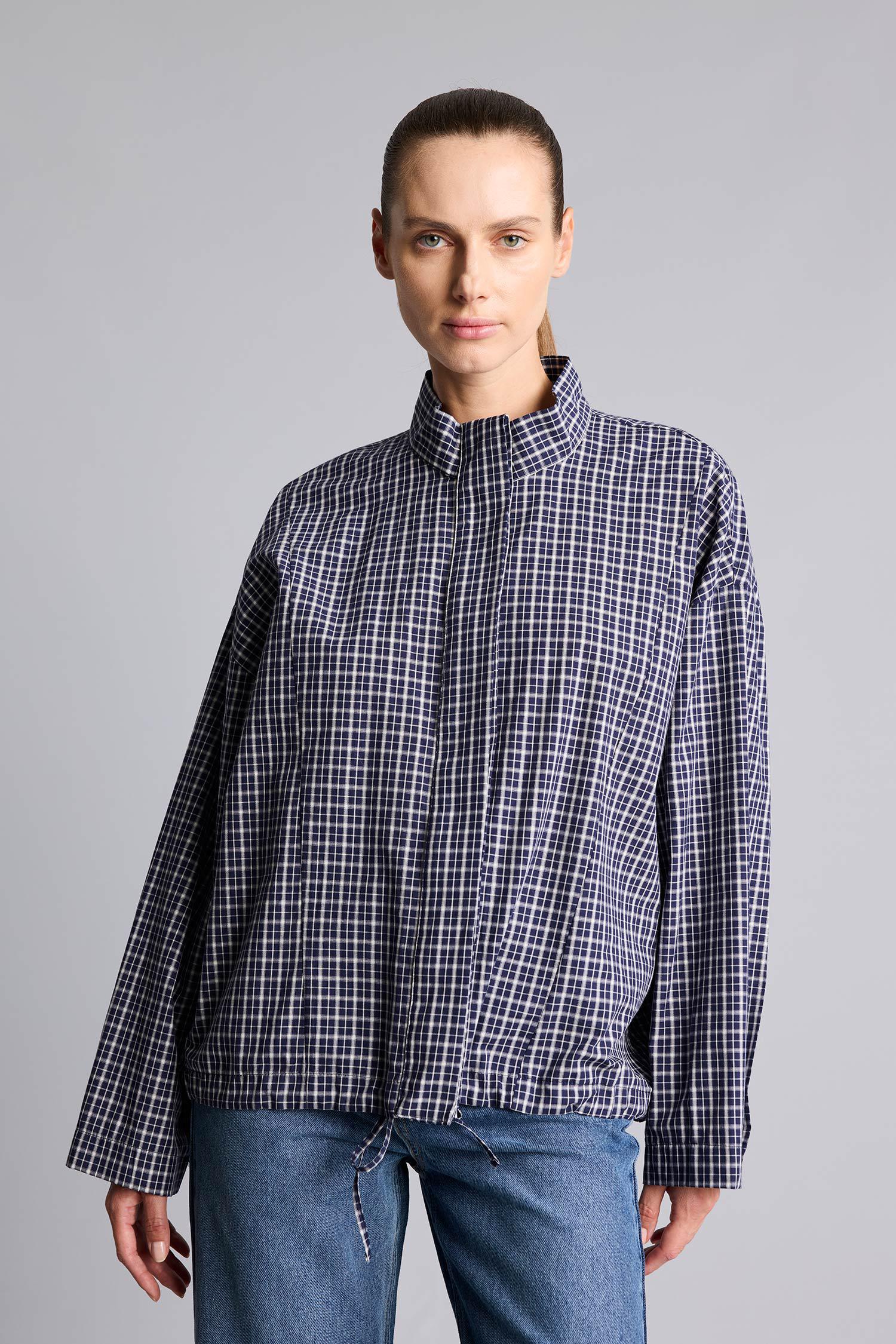 DeFacto %100 Pamuk Regular Fit Uzun Kollu Poplin Tunik görsel 6