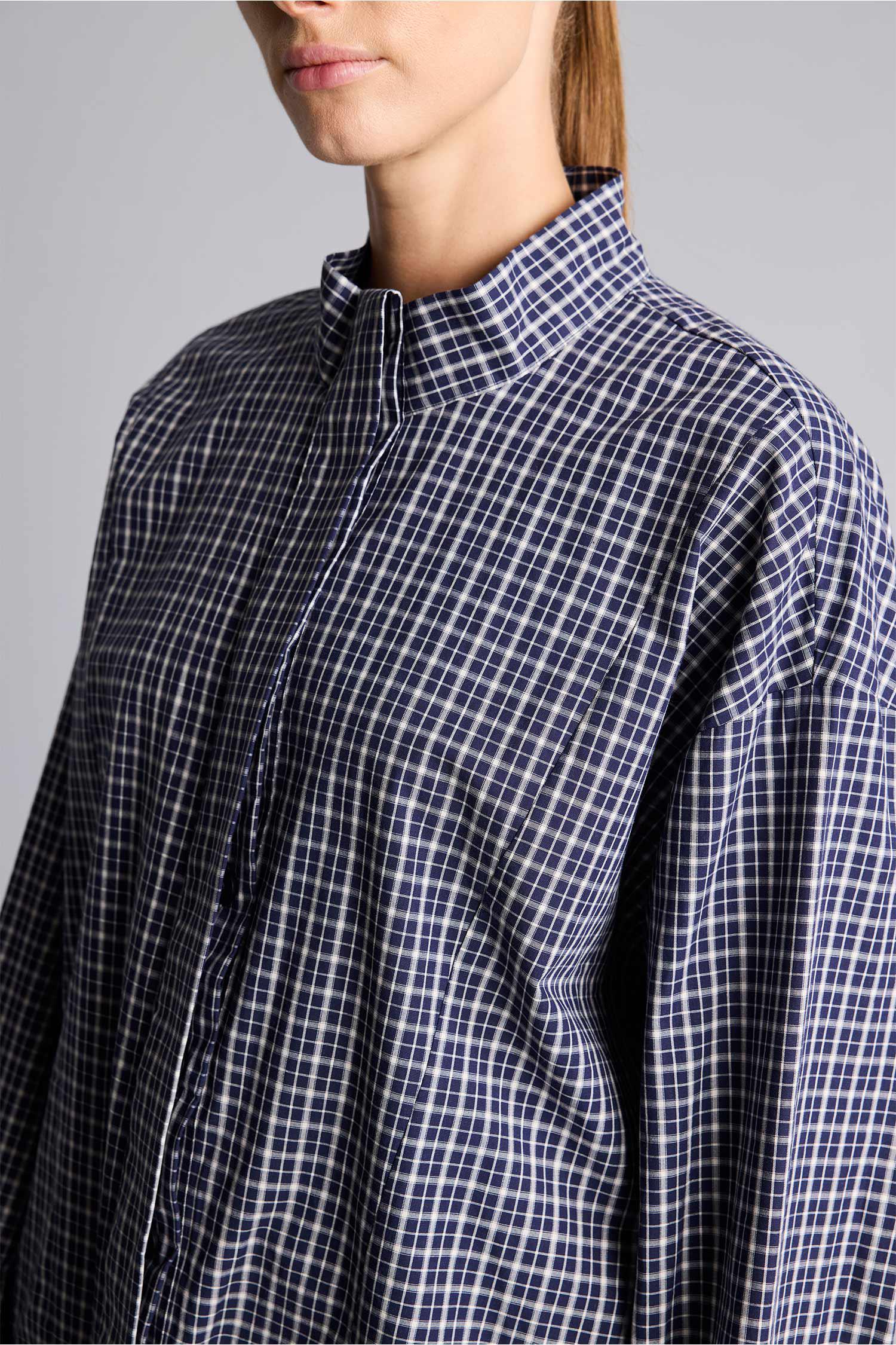 DeFacto %100 Pamuk Regular Fit Uzun Kollu Poplin Tunik görsel 7