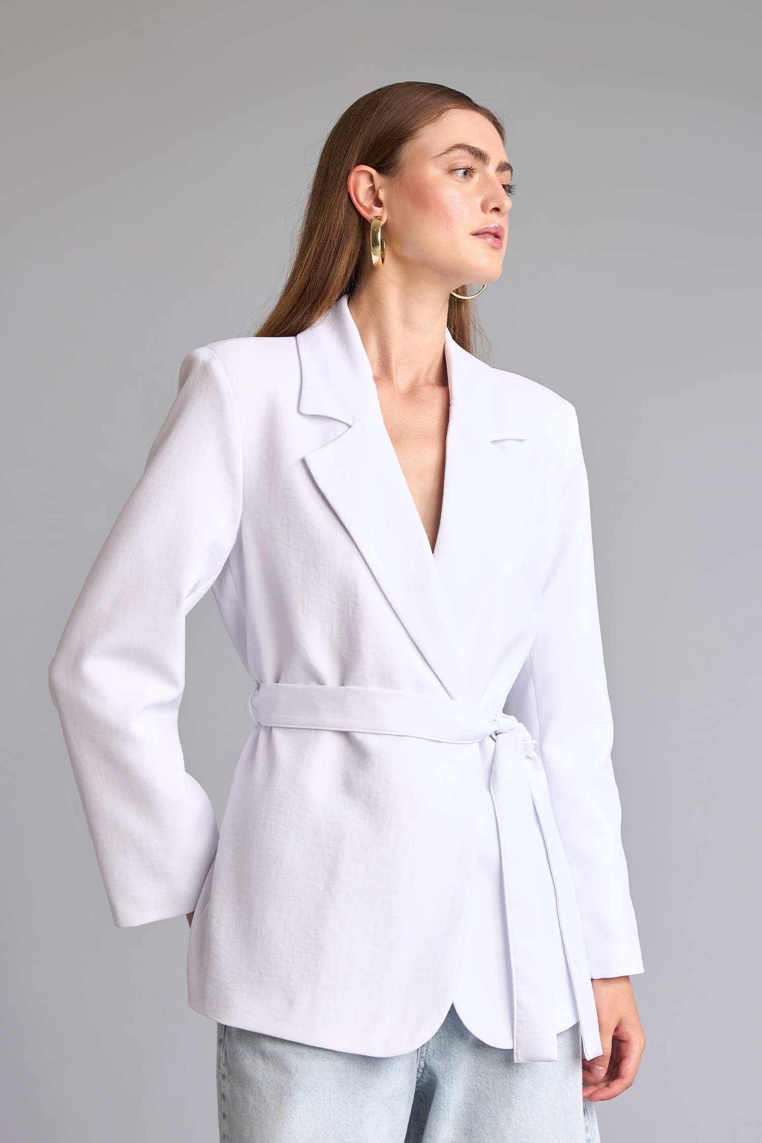 DeFacto Regular Fıt Blazer Ceket görsel 3