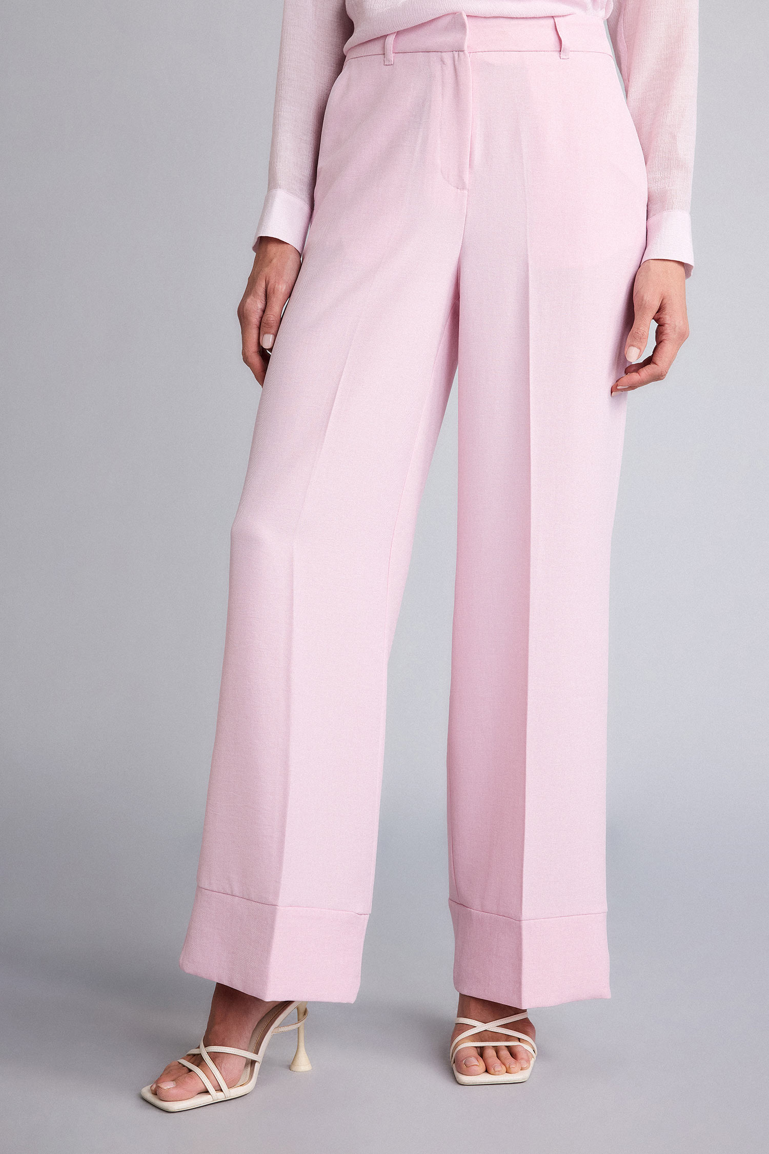 DeFacto Normal Bel Wıde Leg Pantolon görsel 4