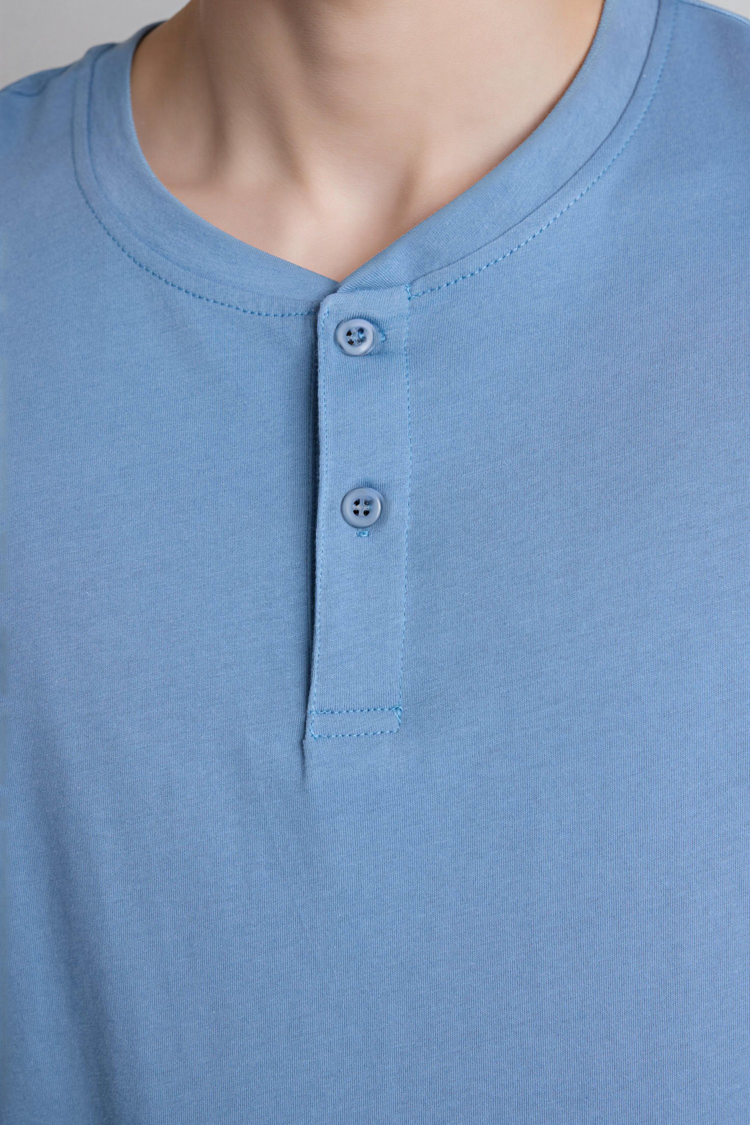 DeFacto %100 Pamuk Slim Fit Ribana 2'li Pike Takım görsel 4