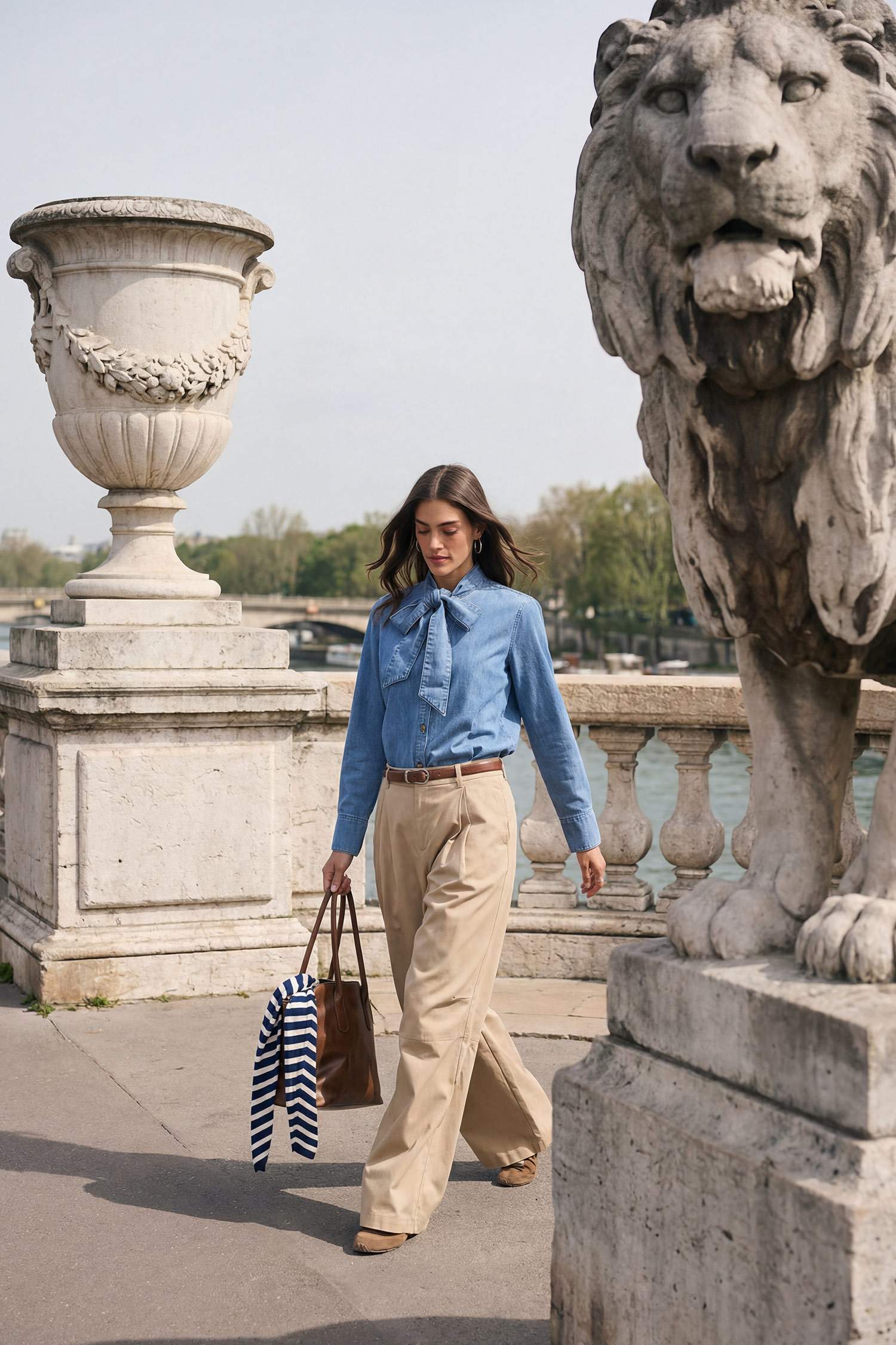 Regular Fıt Jean Gömlek